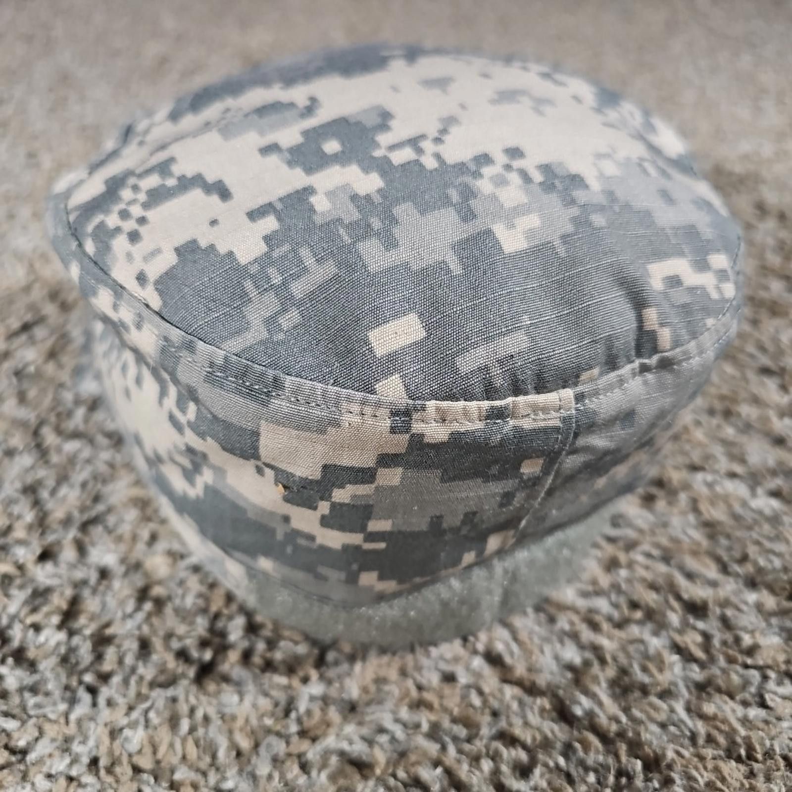 Other US Military Issue Army Uniform ACU Camo Patrol Hat Cap 6-3/4 Size ONE SIZE - 3 Thumbnail