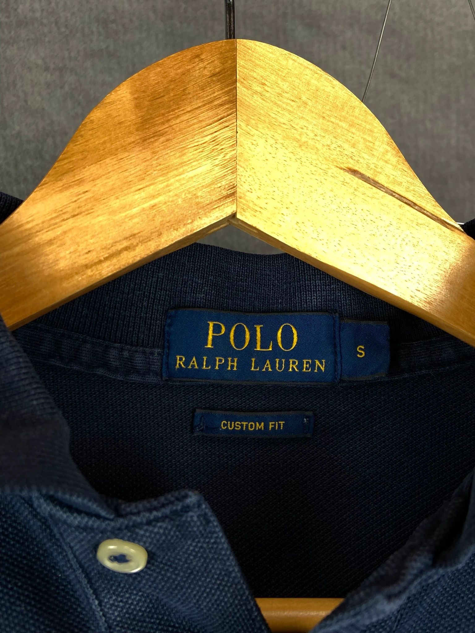 Polo Ralph Lauren Ralph Lauren Navy Polo S Orange Logo Classic Fit Size US S / EU 44-46 / 1 - 3 Thumbnail