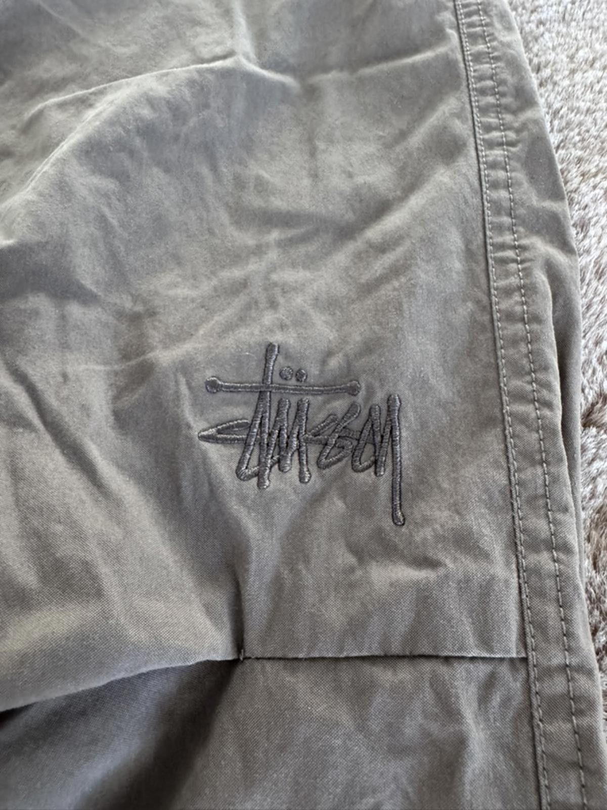 Stussy Stussy Men's Casual Drawstring Pants Gray Size US 32 / EU 48 - 4 Thumbnail