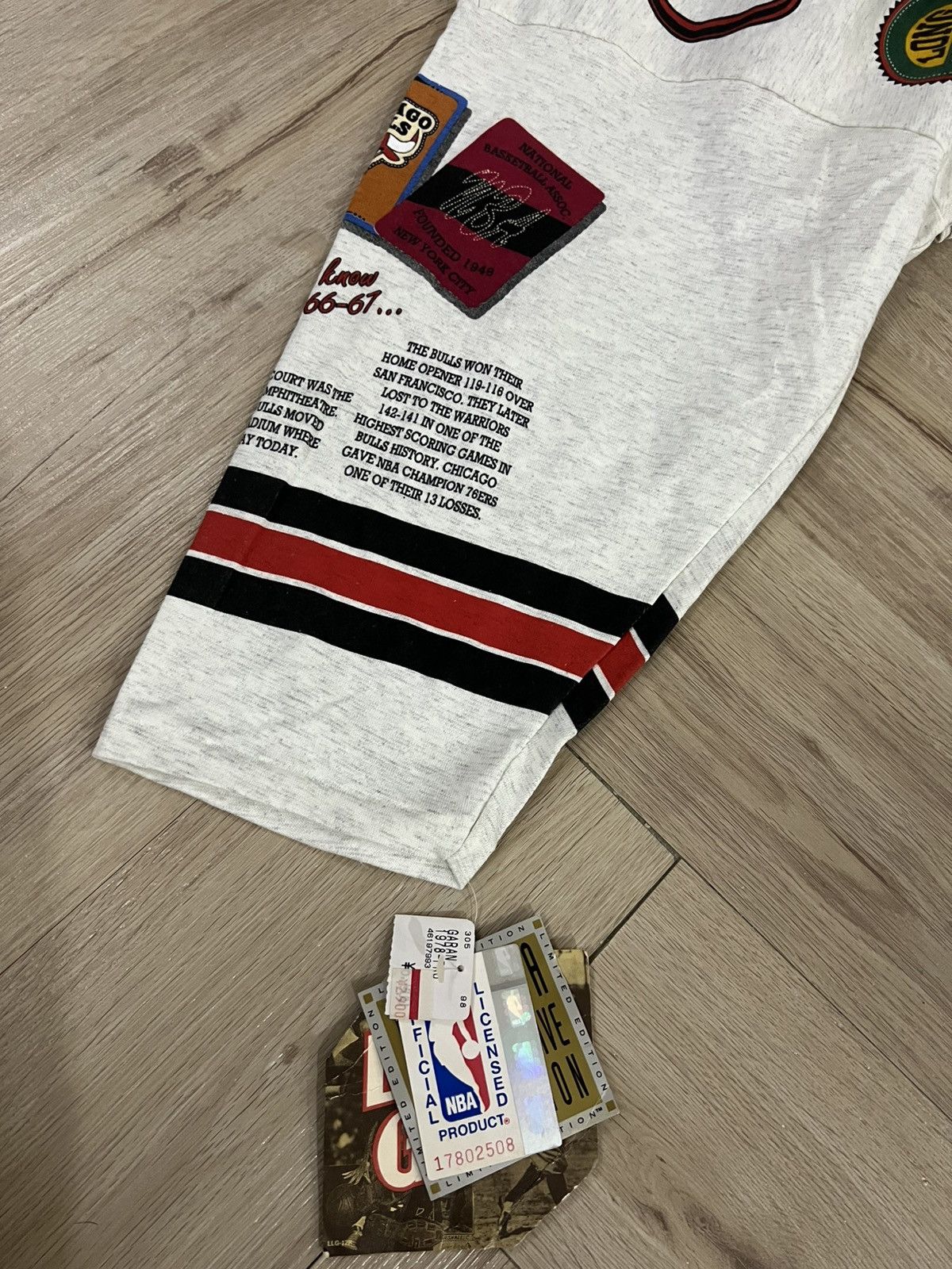 NBA × Vintage Vintage Chicago Bulls NOS Long Gone 90s Shirt Size US L / EU 52-54 / 3 - 9 Thumbnail