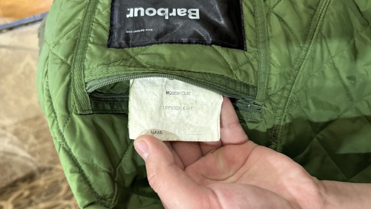 Barbour Barbour Liddesdale Quilted Jacket Olive Green Size M Vintage Size US M / EU 48-50 / 2 - 13 Thumbnail