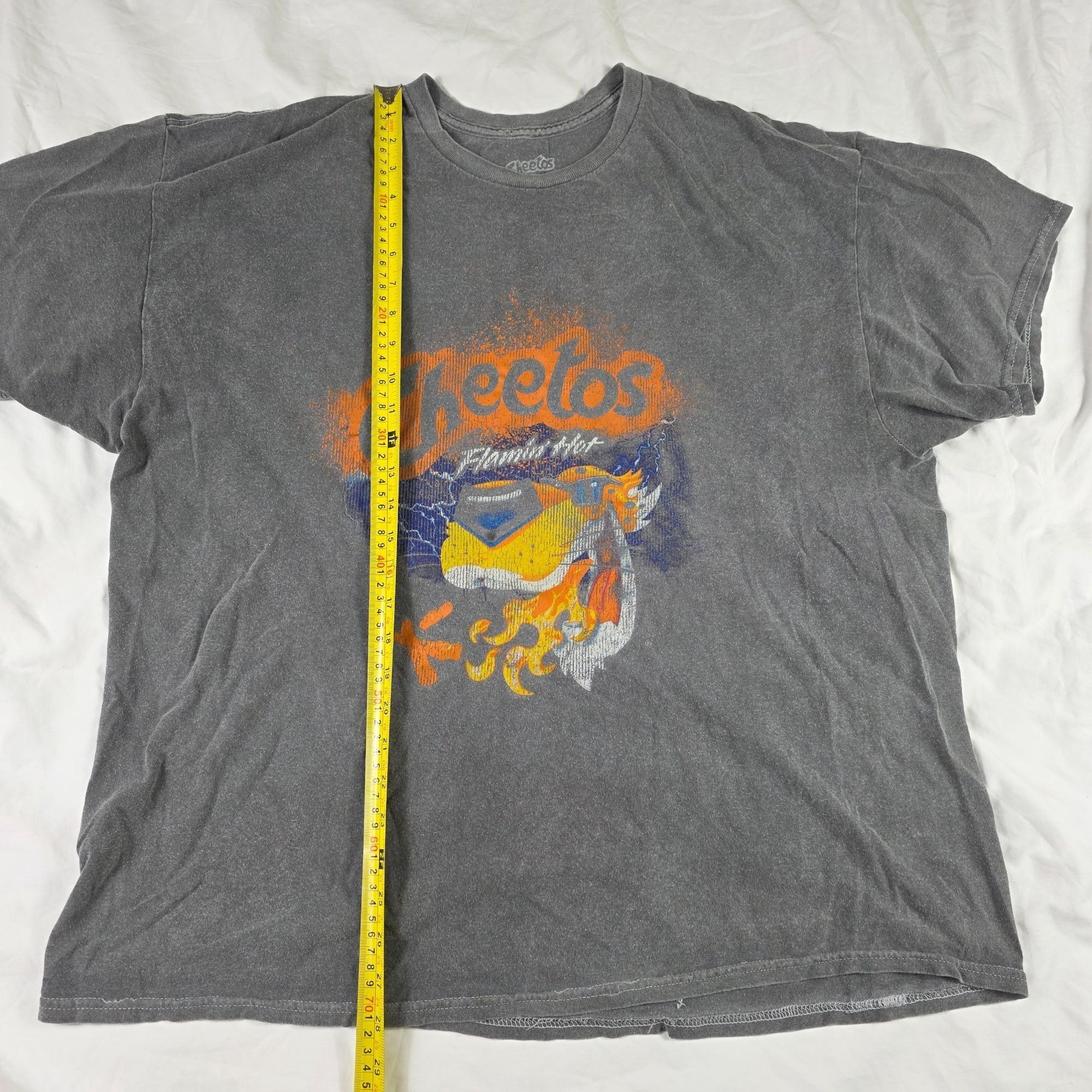Other Cheetos Flamin Hot Mens T Shirt Size 2XL Gray Graphic Shirt Size US XXL / EU 58 / 5 - 7 Thumbnail