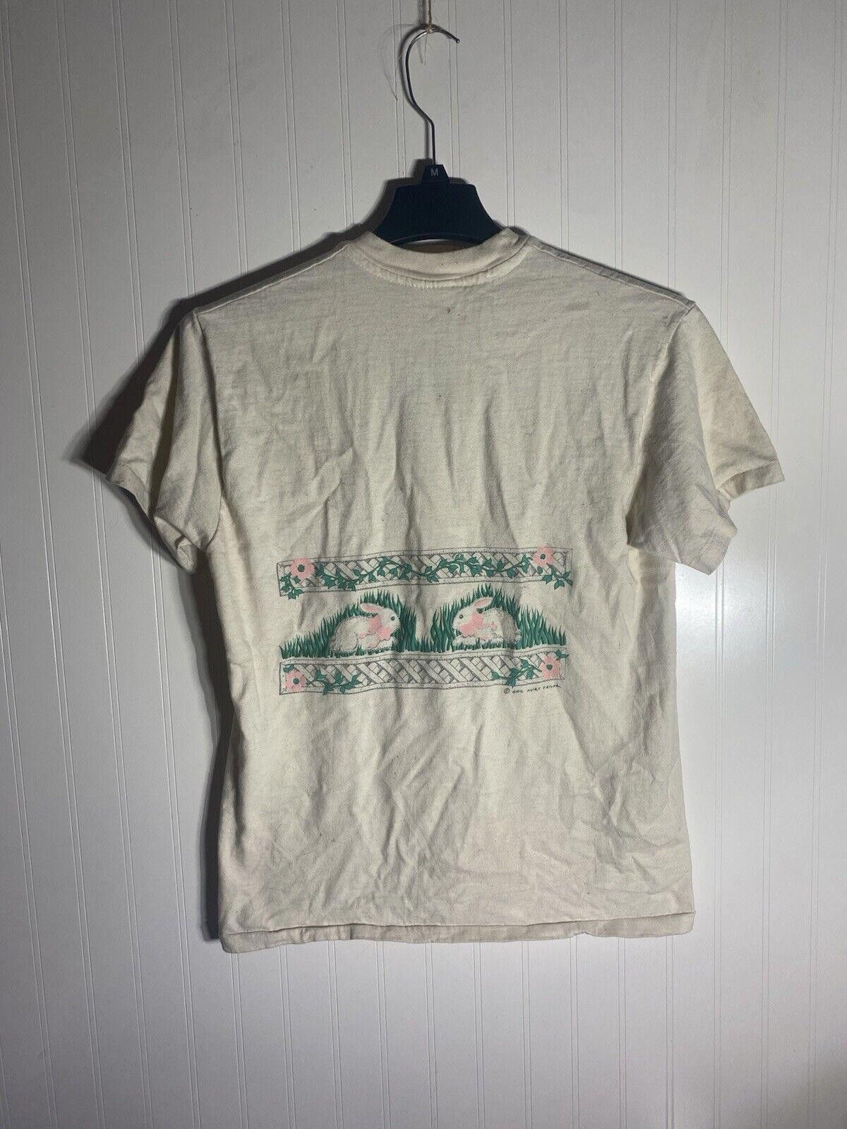 Hanes Vintage Hanes Easter Shirt Sz Medium Size M / US 6-8 / IT 42-44 - 2 Thumbnail