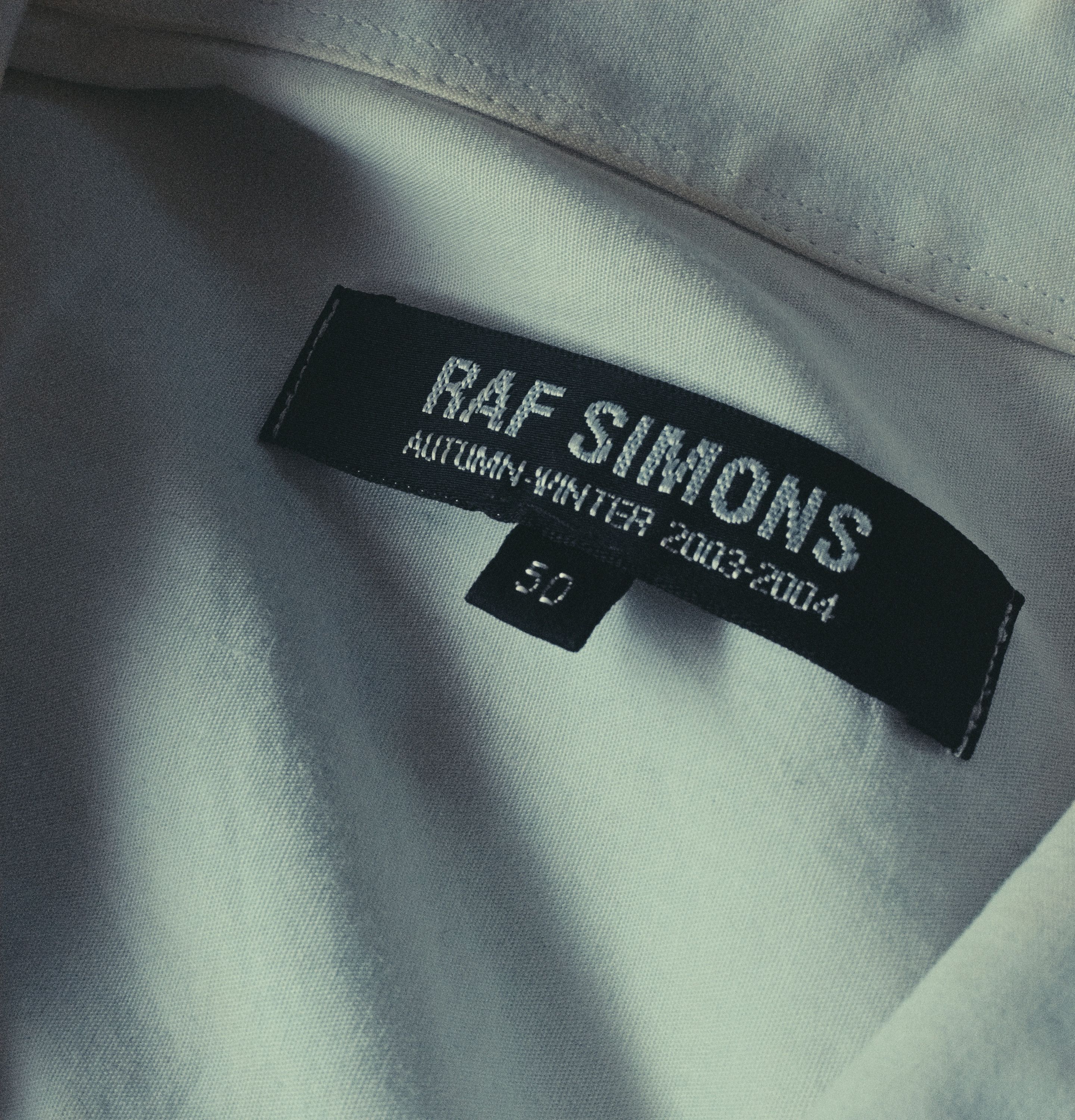 Joy Division × Raf Simons 2003 Raf Simmons x Joy Division embroidered button up Size US M / EU 48-50 / 2 - 2 Thumbnail