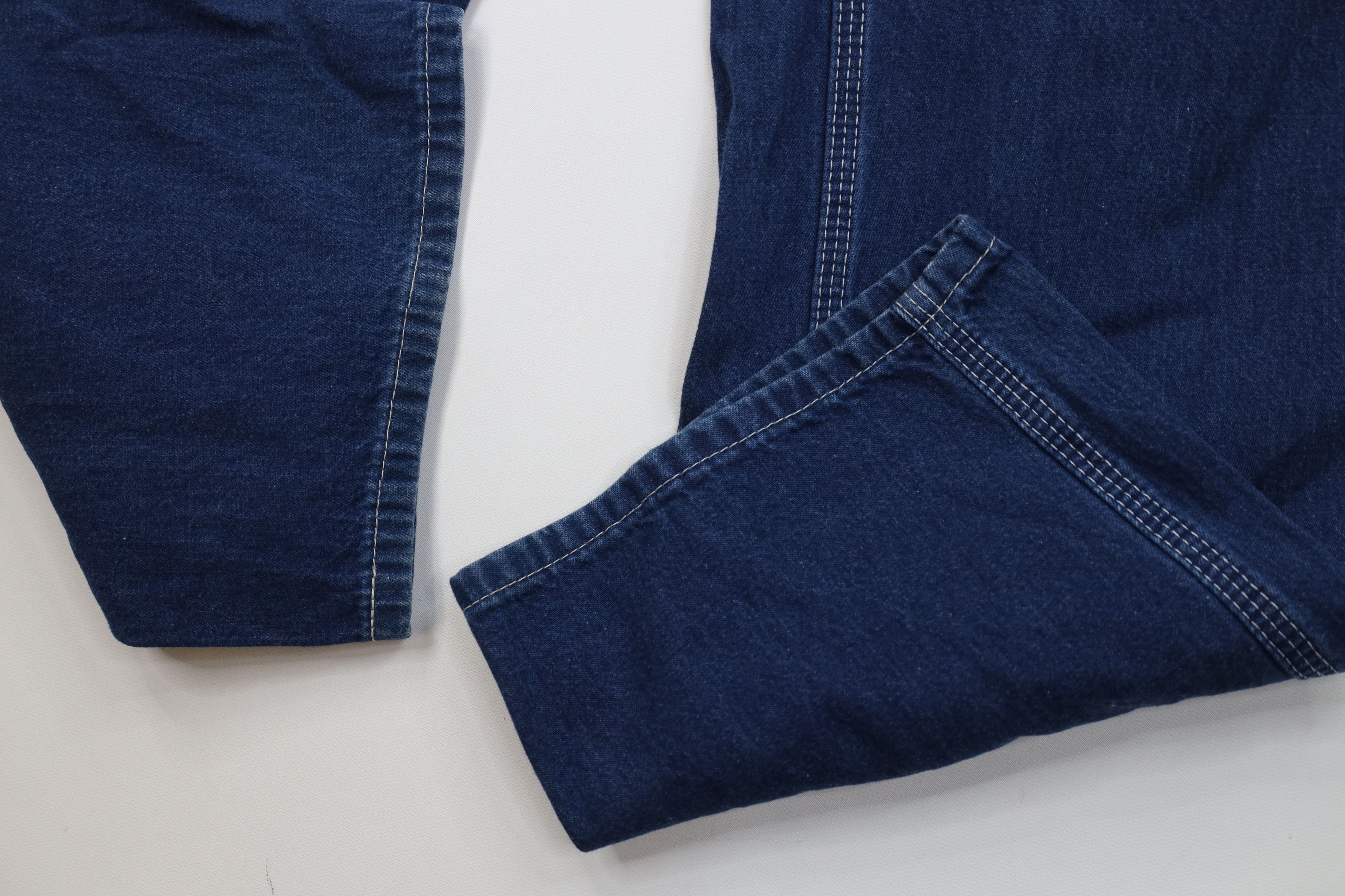 Carhartt Vintage Carhartt Wide Leg Dungaree Denim Jeans Blue Cotton Size US 38 / EU 54 - 6 Thumbnail