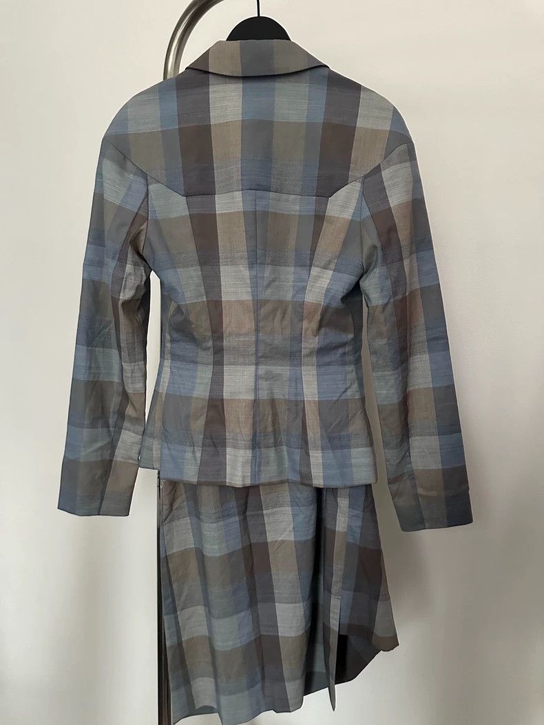 Vivienne Westwood Vivienne Westwood Morandi blue suit jacket top JK uniform Size S / US 4 / IT 40 - 5 Thumbnail