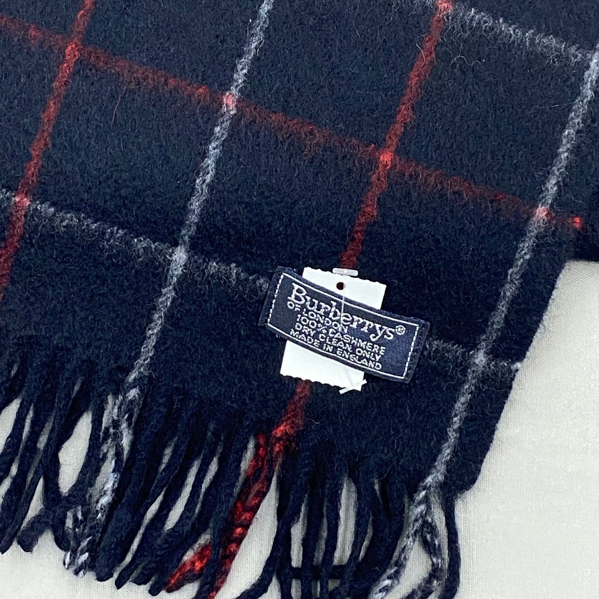 Burberry Vintage Burberry Scarf Muffler Wool Cashmere Winter Scarves Size ONE SIZE - 5 Thumbnail
