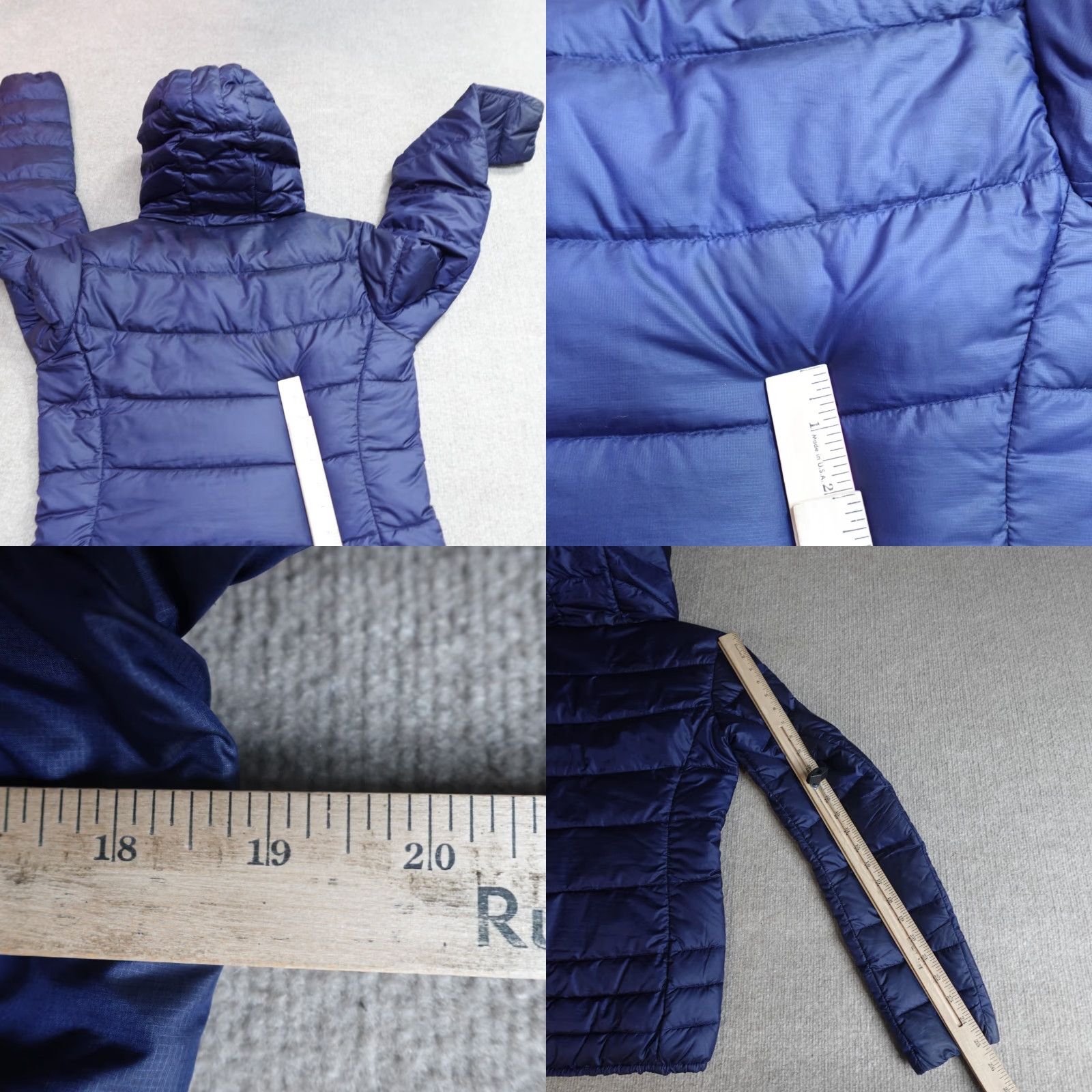 KJUS Kjus Womens Jacket XS Blue Full Zip Hooded Down Filled Puffer Jacket, Storm, Short, Regular, Women's Outdoor Coat Size XS / US 0-2 / IT 36-38 - 8 Thumbnail