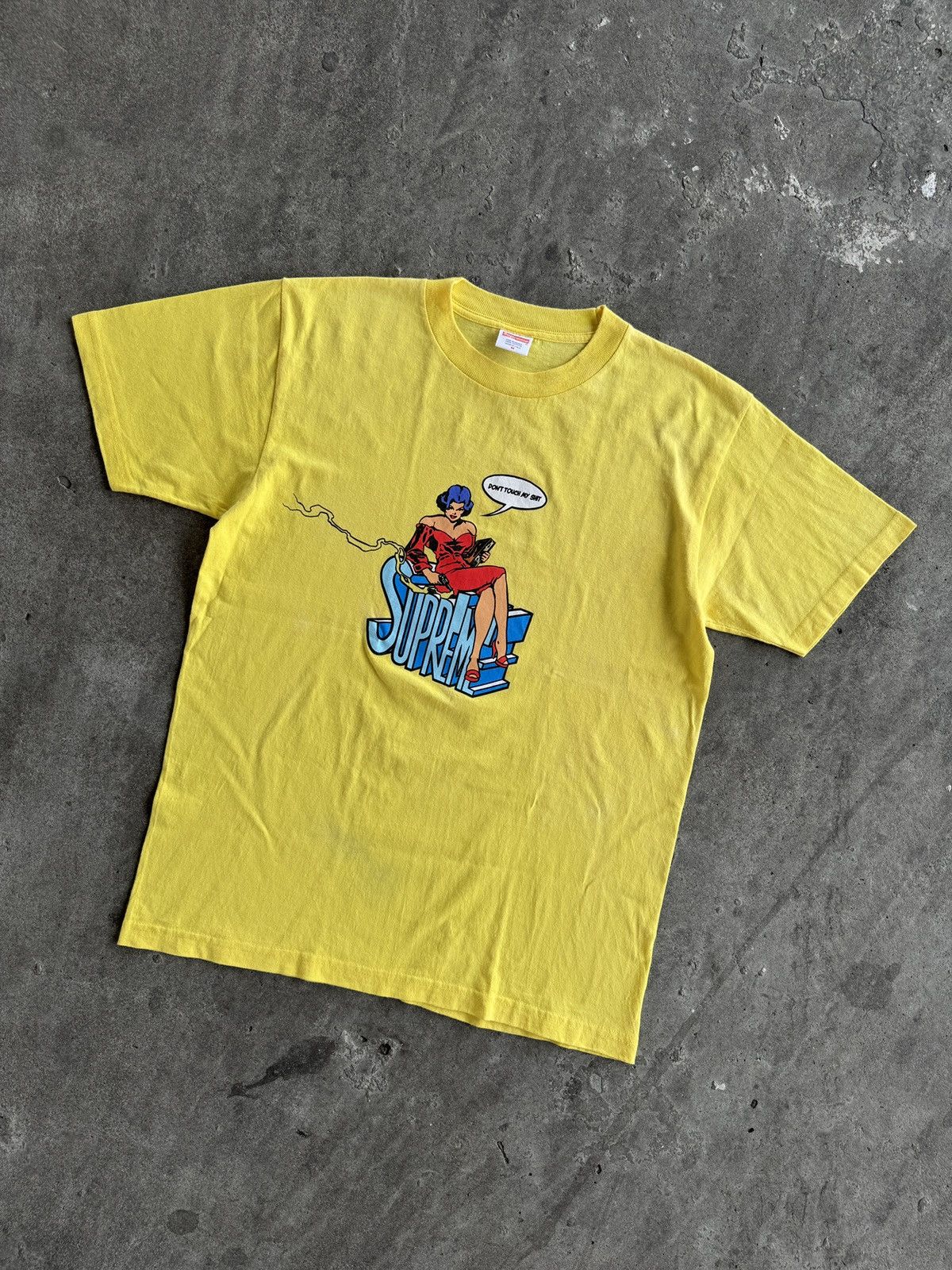 Supreme Supreme 2009 Dont Touch My Shit Tshirt Size US L / EU 52-54 / 3 - 5 Thumbnail