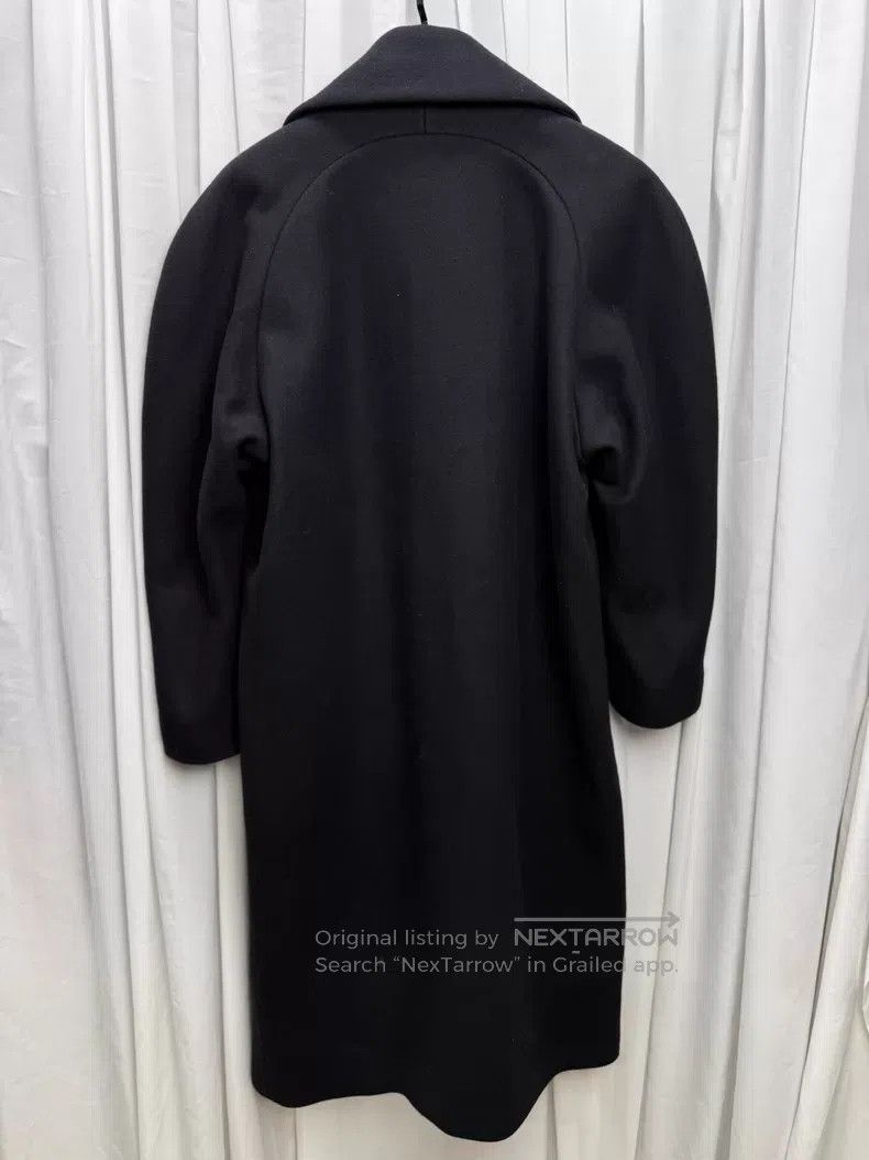 Dries Van Noten DRIES VAN NOTEN Round Shoulder Heavyweight Wool Overcoat Size US M / EU 48-50 / 2 - 9 Thumbnail