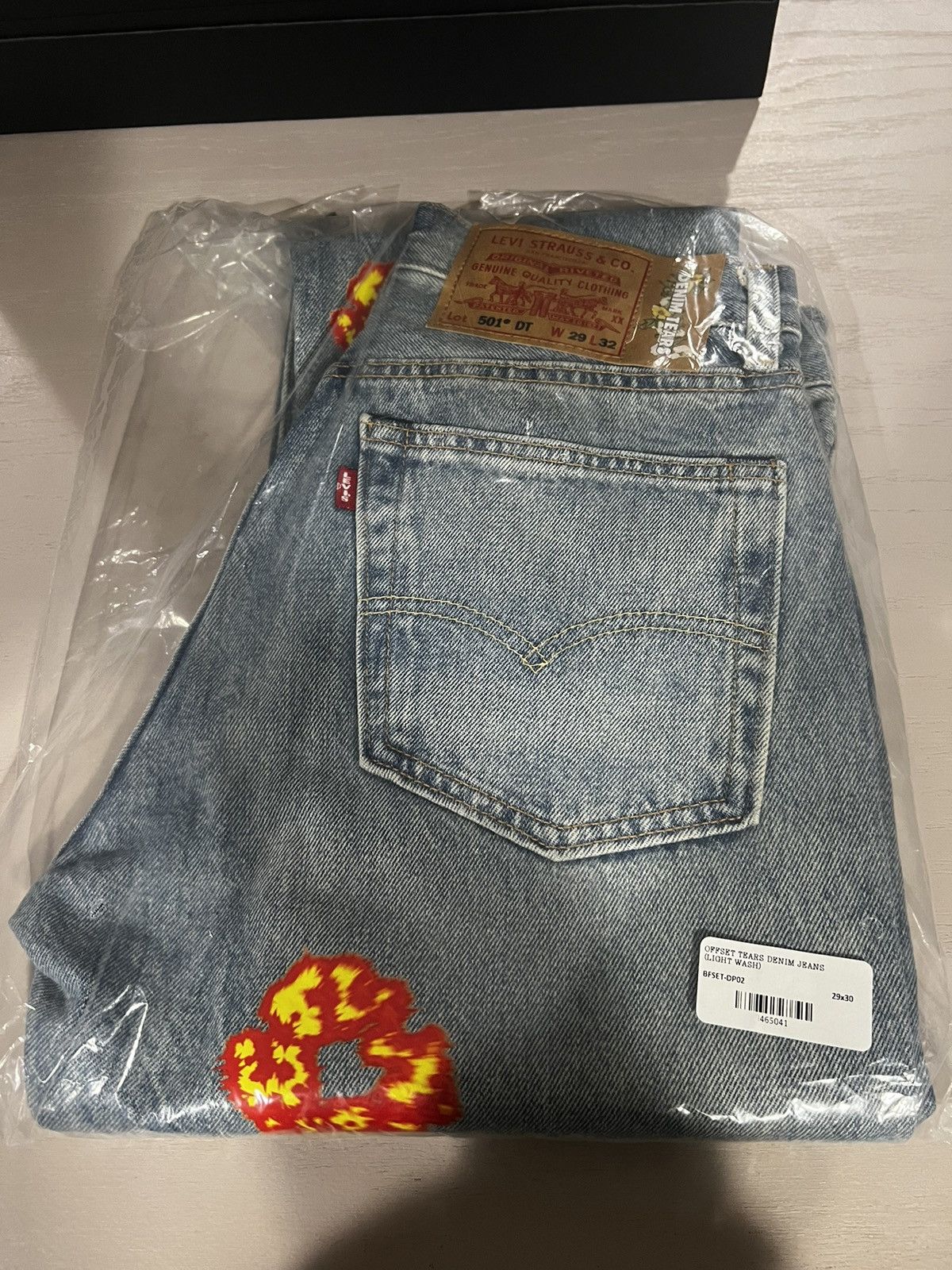 DENIM TEARS Denim Tears Offset Jeans Size US 29 - 2 Thumbnail