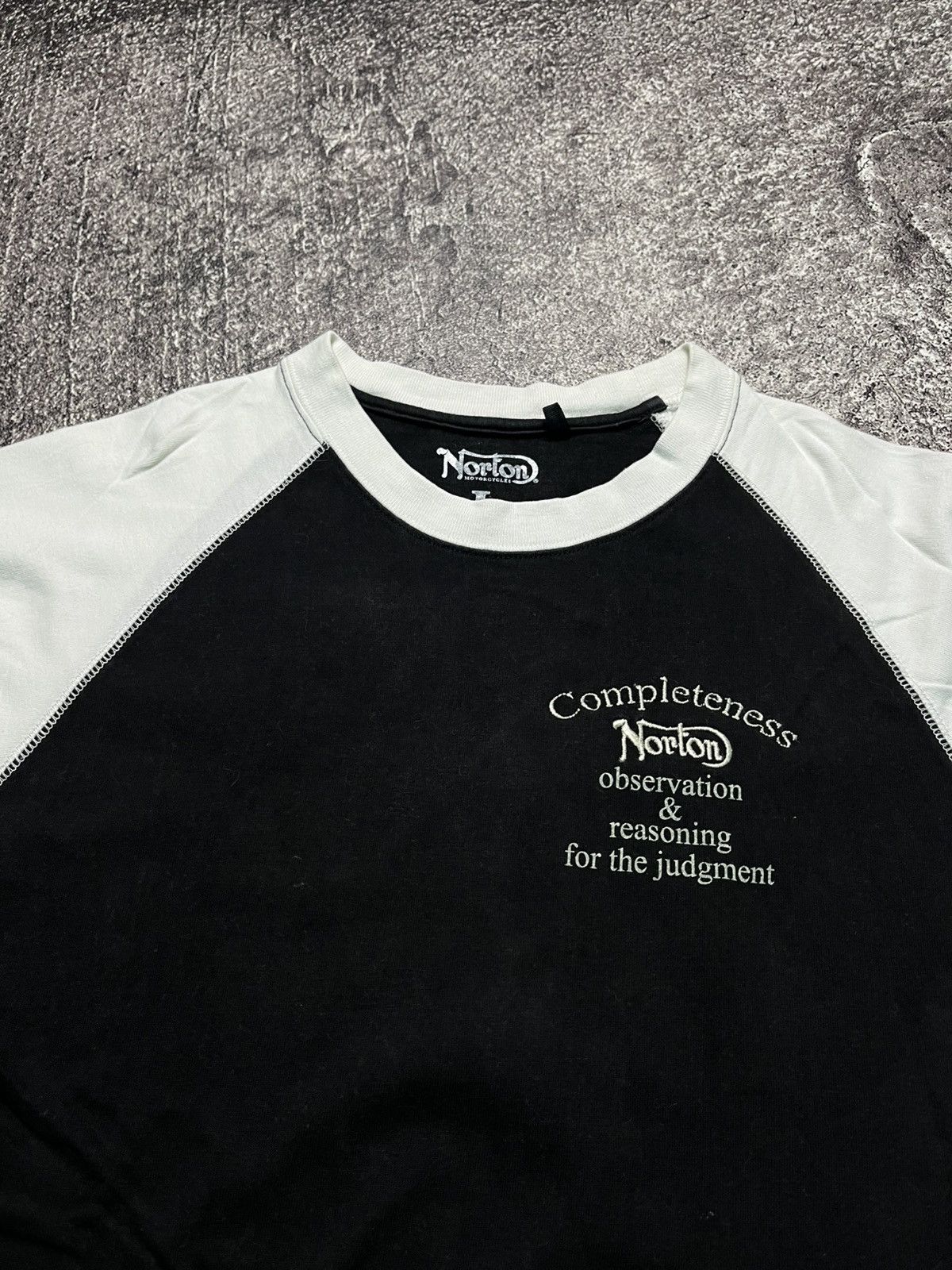 Norton Norton Motorcycles Long Sleeve Y2K Size US M / EU 48-50 / 2 - 2 Thumbnail