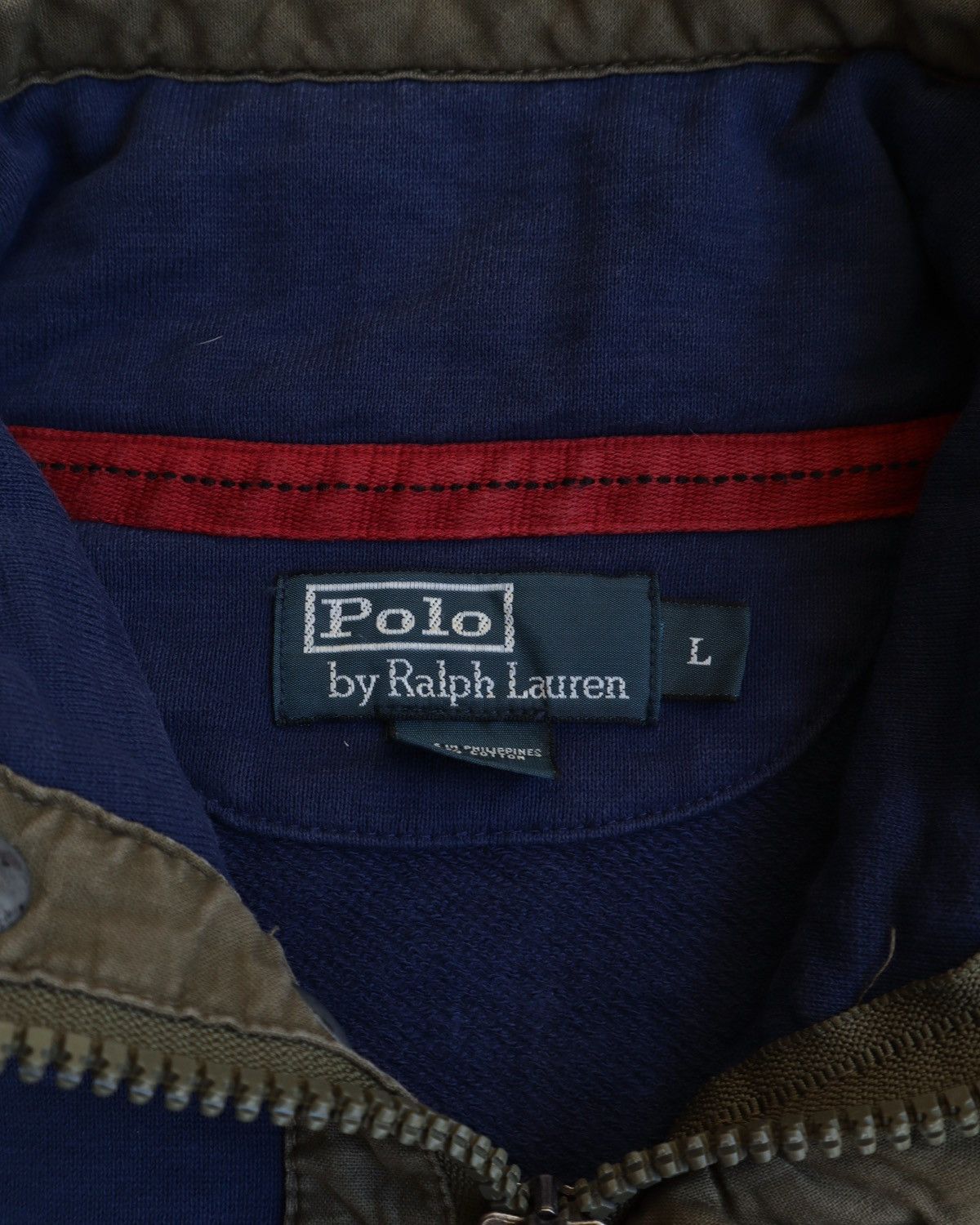 Polo Ralph Lauren Vintage 90s Polo Ralph Lauren Quarter Snap Sweatshirt USA Size US L / EU 52-54 / 3 - 7 Thumbnail