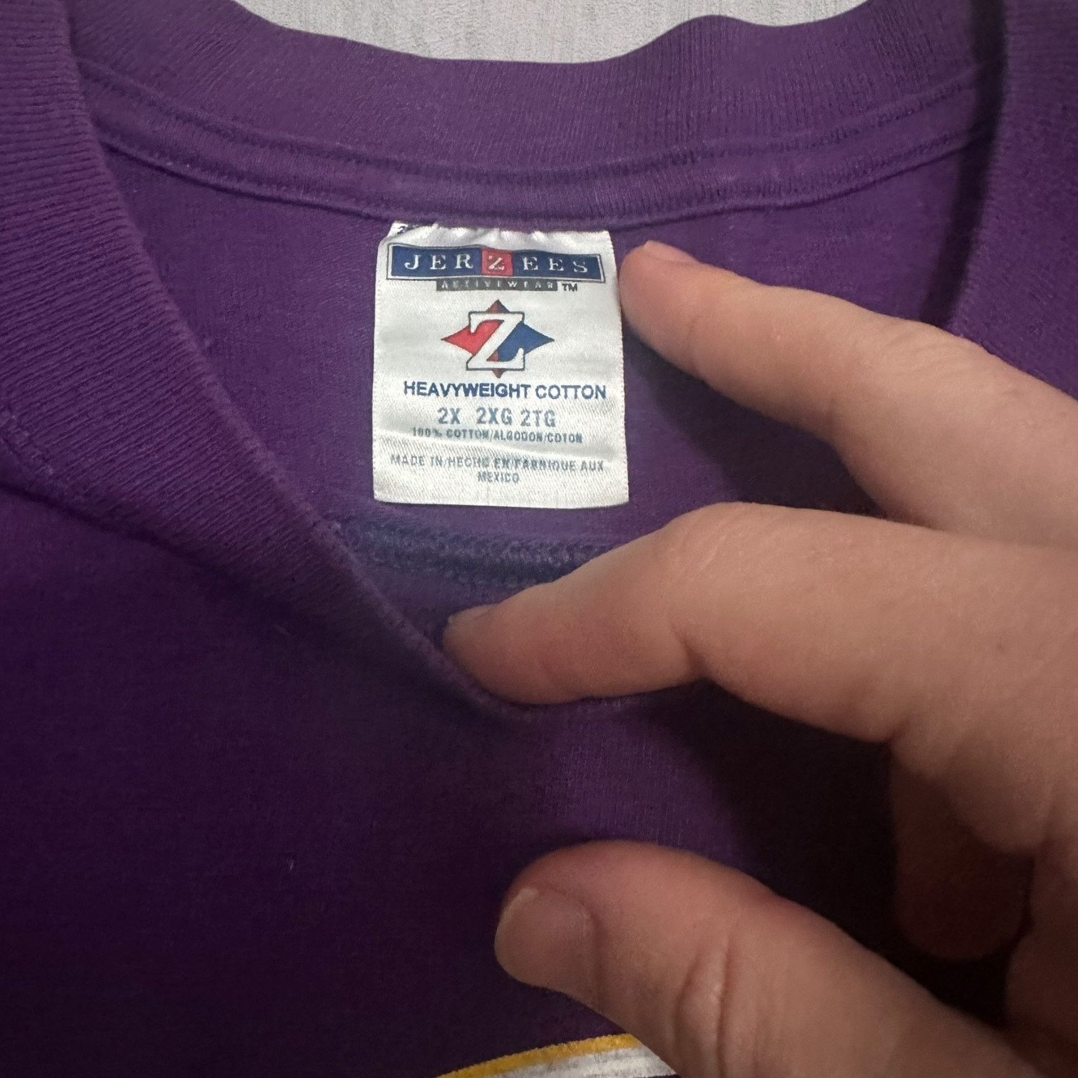 Jerzees Lsu tigers 2003 sec champions purple Size US XXL / EU 58 / 5 - 3 Thumbnail