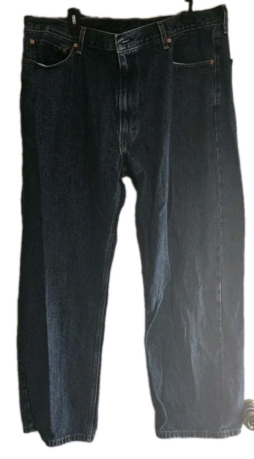 Levi's Levis 501 Original Fit Med Wash Denim Blue Jeans W40 x L30 Size US 40 / EU 56 - 1 Thumbnail