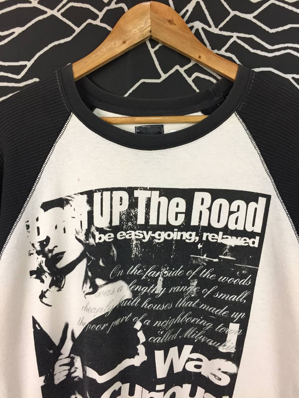 Vintage Night Rider Up The Road Raglan Long Sleeve Tee Size US M / EU 48-50 / 2 - 3 Thumbnail