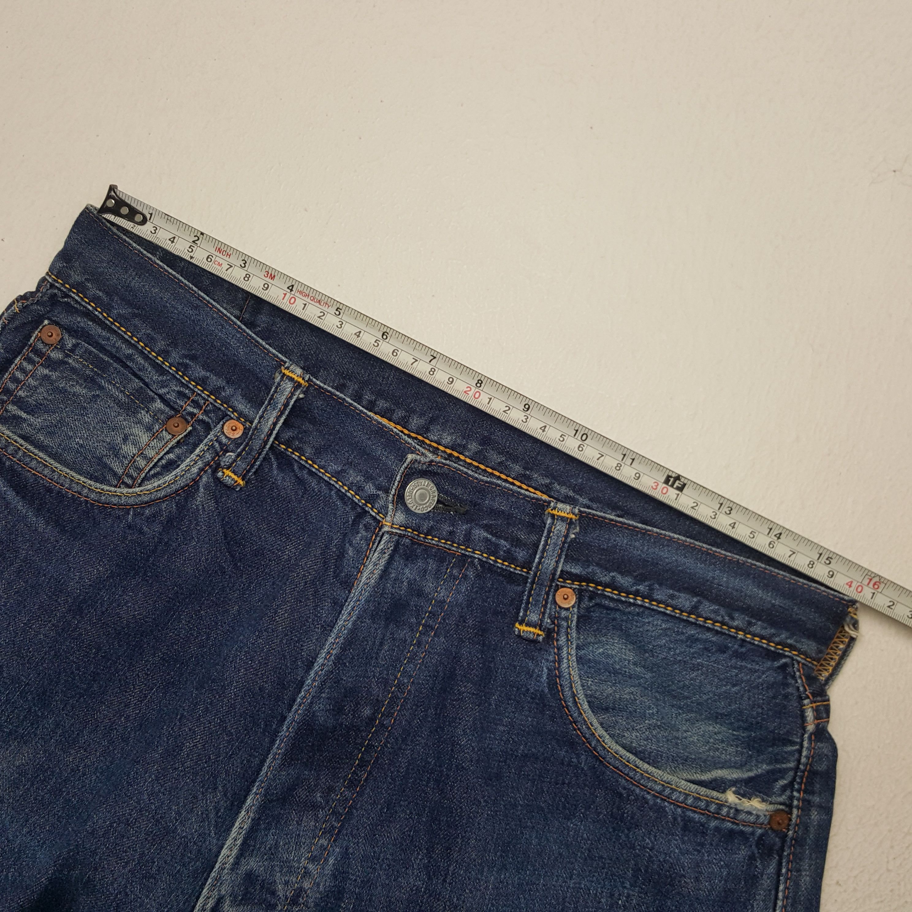 Evisu Vintage Evisu Japanese Brand Daicock Custom Art Denim Jeans Size US 31 - 9 Thumbnail