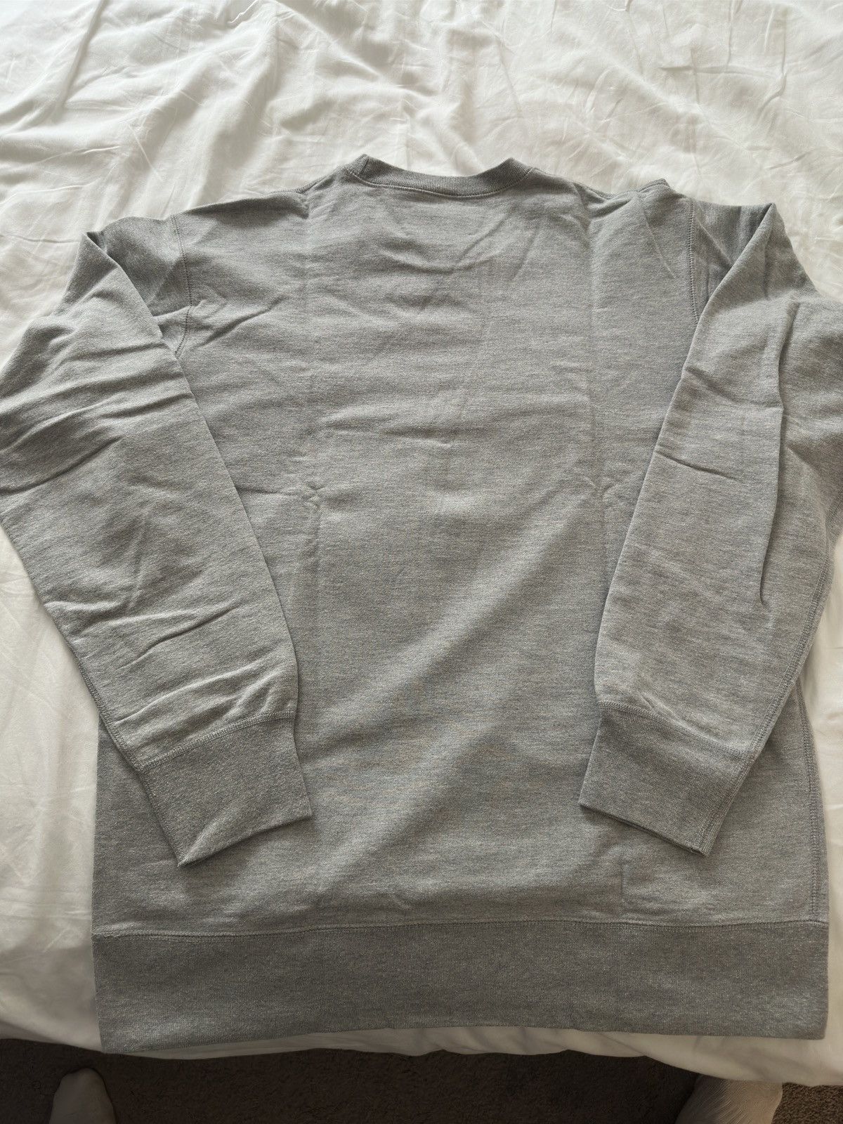 Supreme Supreme Marathon Crewneck Heather Grey S/S 2014 Size US L / EU 52-54 / 3 - 4 Thumbnail