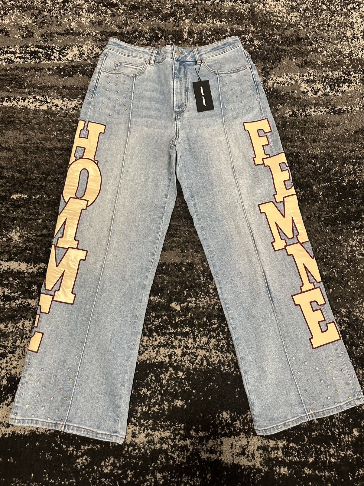 HOMME + FEMME Superstar Denim Blue