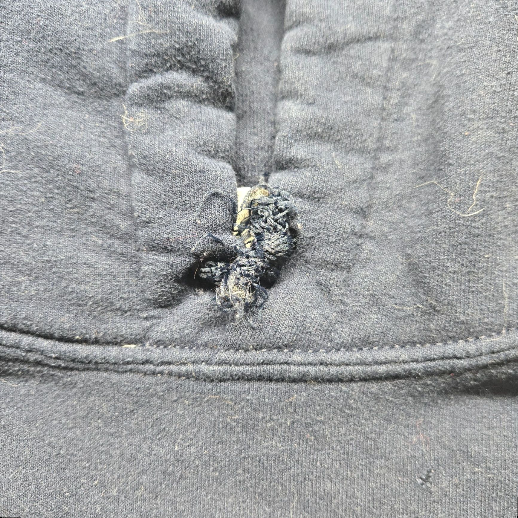 Vintage WV University Mountaineers Hoodie Sweatshirt Jacket Adult XL Blue Logo College NCAA Shirt Womens Size XL / US 12-14 / IT 48-50 - 7 Thumbnail