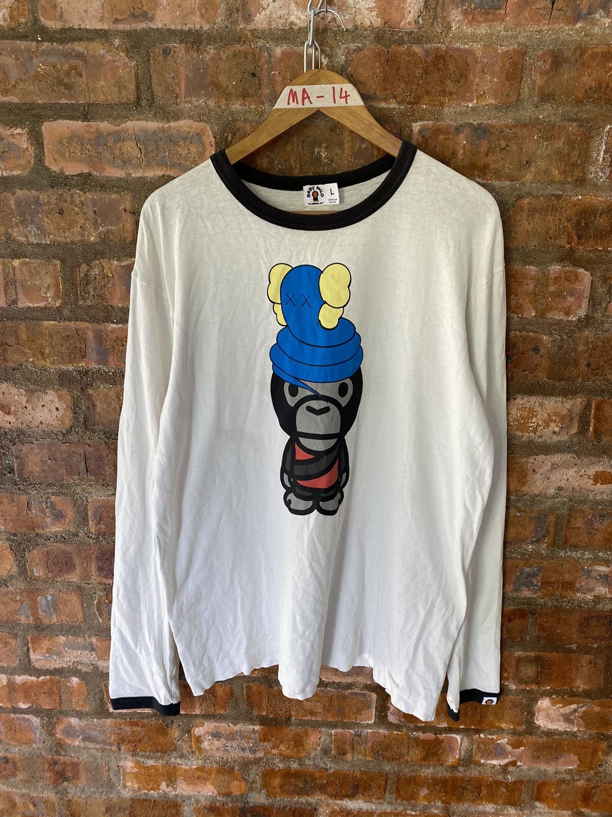 Bape × Kaws 2005 Bape x Kaws Milo LS Size US L / EU 52-54 / 3 - 2 Thumbnail