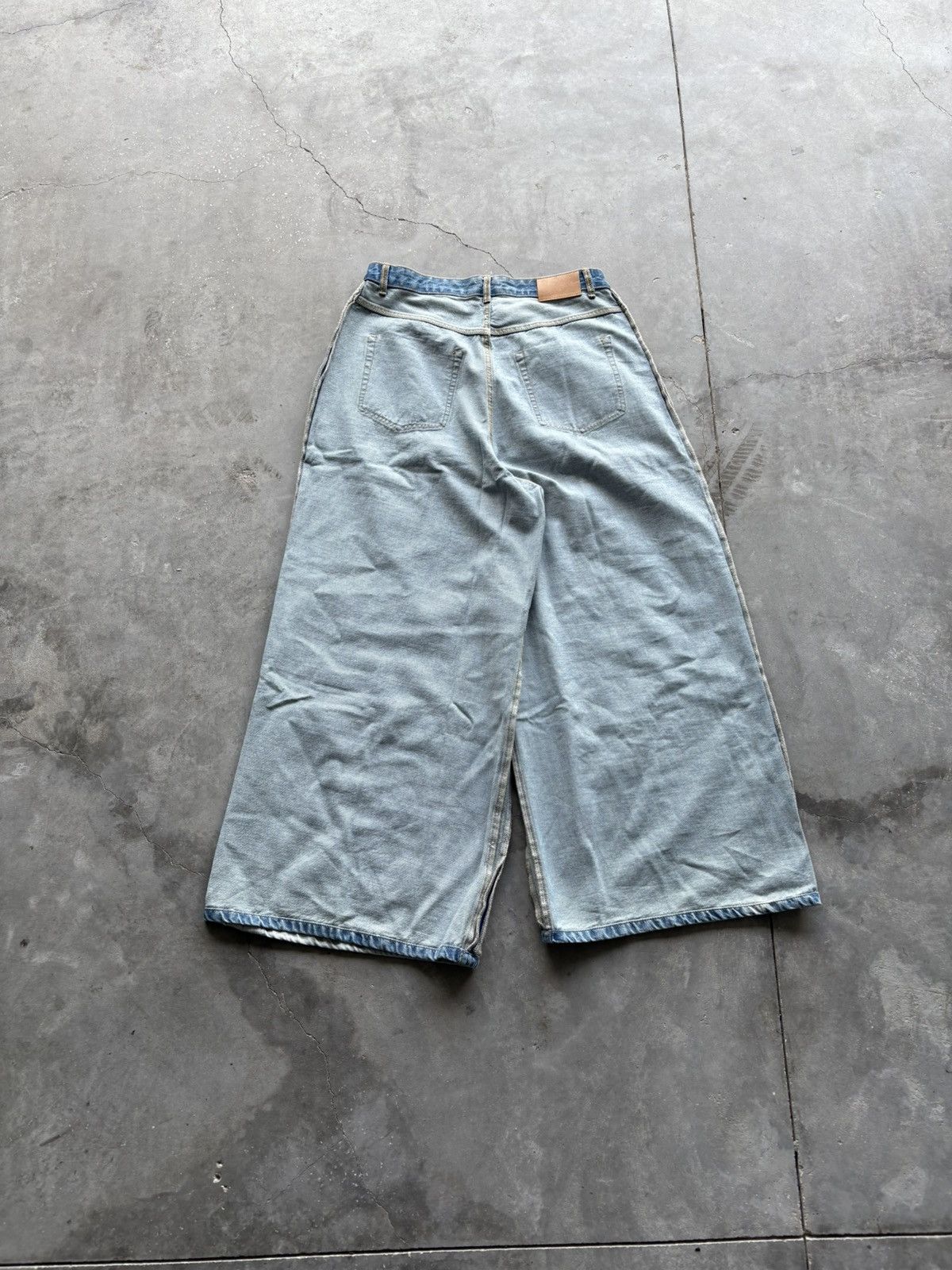 Other Wide-Leg Denim Pants - Structured Silhouette Size US 33 - 4 Thumbnail