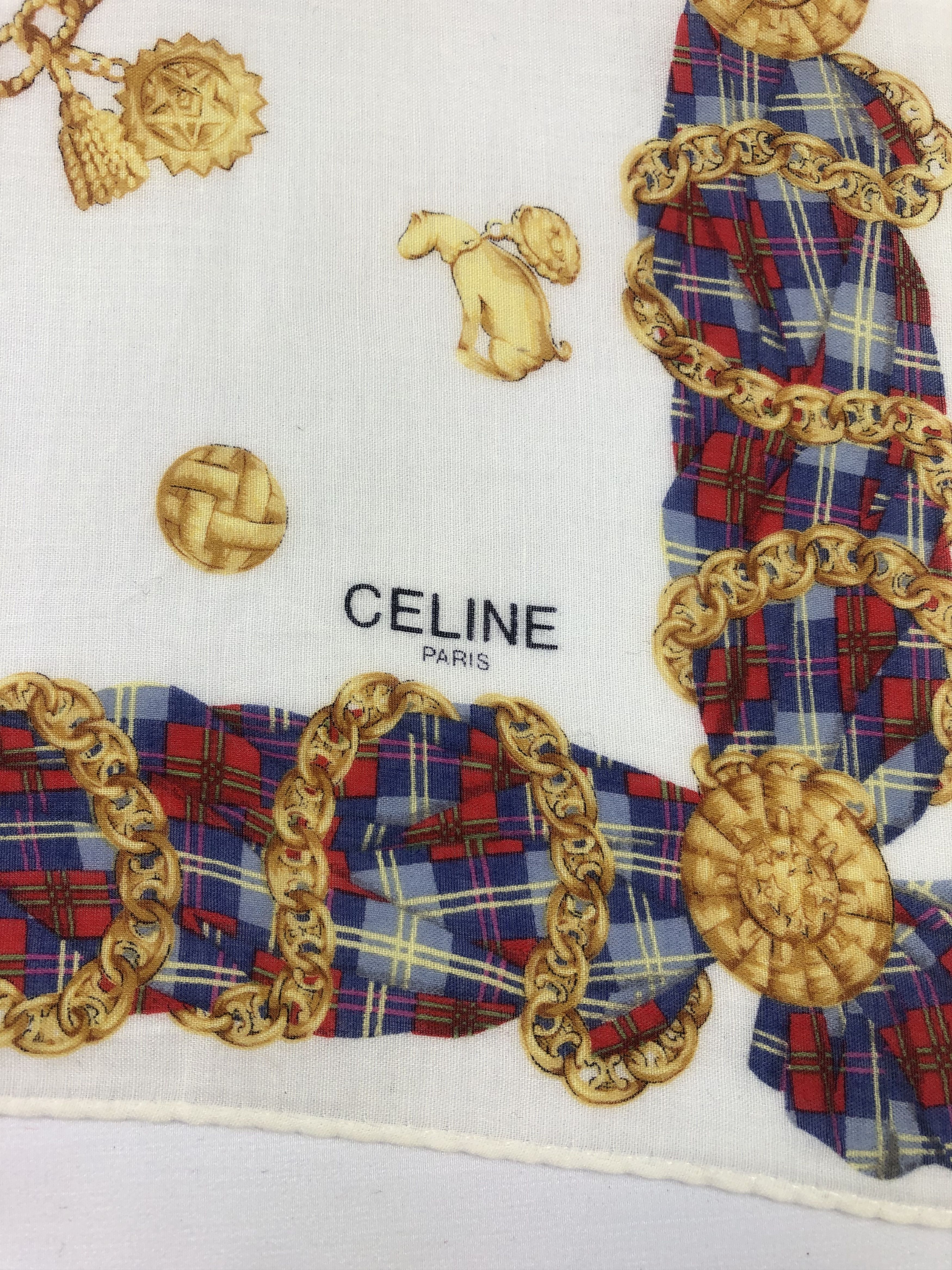 Celine Celine Handkerchief / Bandana / Neckerchief Size ONE SIZE - 5 Thumbnail