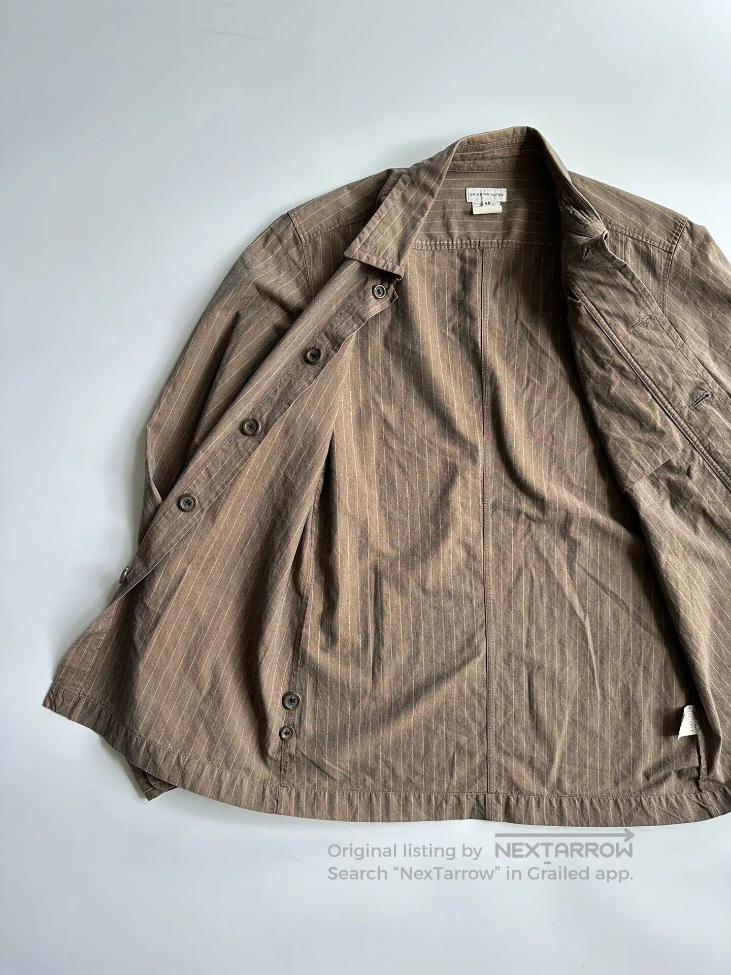 Dries Van Noten DRIES VAN NOTEN Leica-style shirt jacket| Size US M / EU 48-50 / 2 - 2 Thumbnail