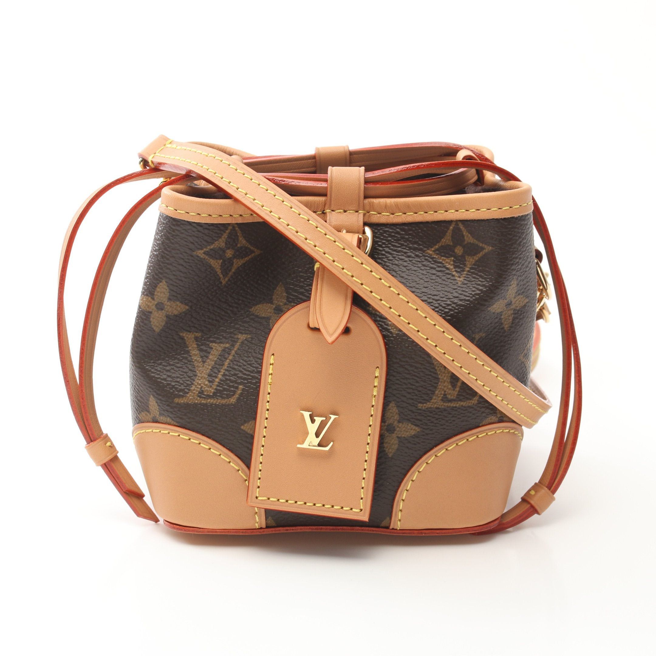 Louis Vuitton Louis Vuitton Noe Perth Monogram Shoulder Bag Leather Brown Size ONE SIZE - 1 Thumbnail