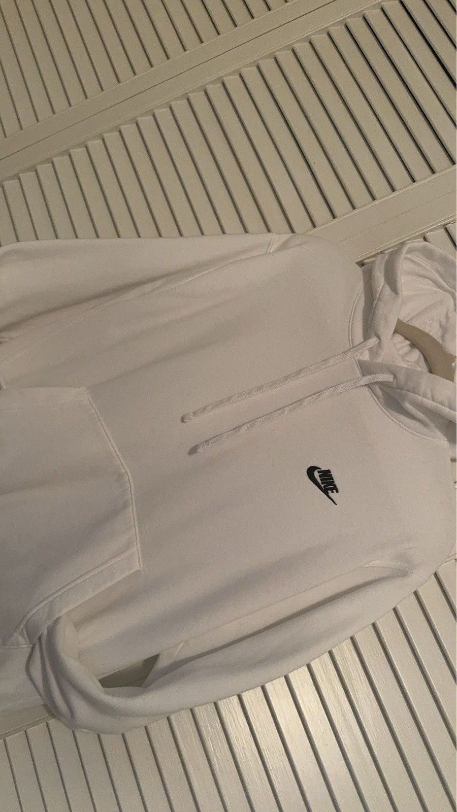 Nike White Nike hoodie Size US M / EU 48-50 / 2 - 1 Thumbnail