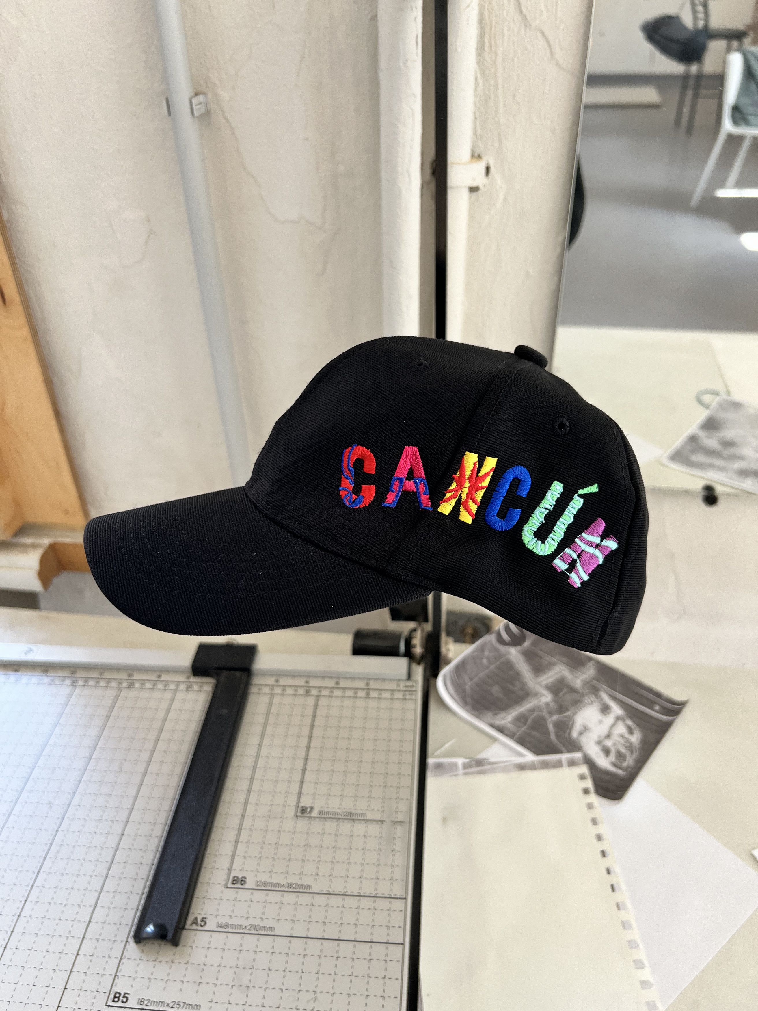 Other Cancun Embroidered Rainbow y2k Cap Size ONE SIZE - 3 Thumbnail