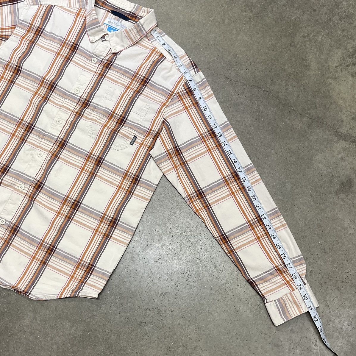 Columbia Columbia Long Sleeve Check Plaid Button Front Shirt Size US XL / EU 56 / 4 - 6 Thumbnail