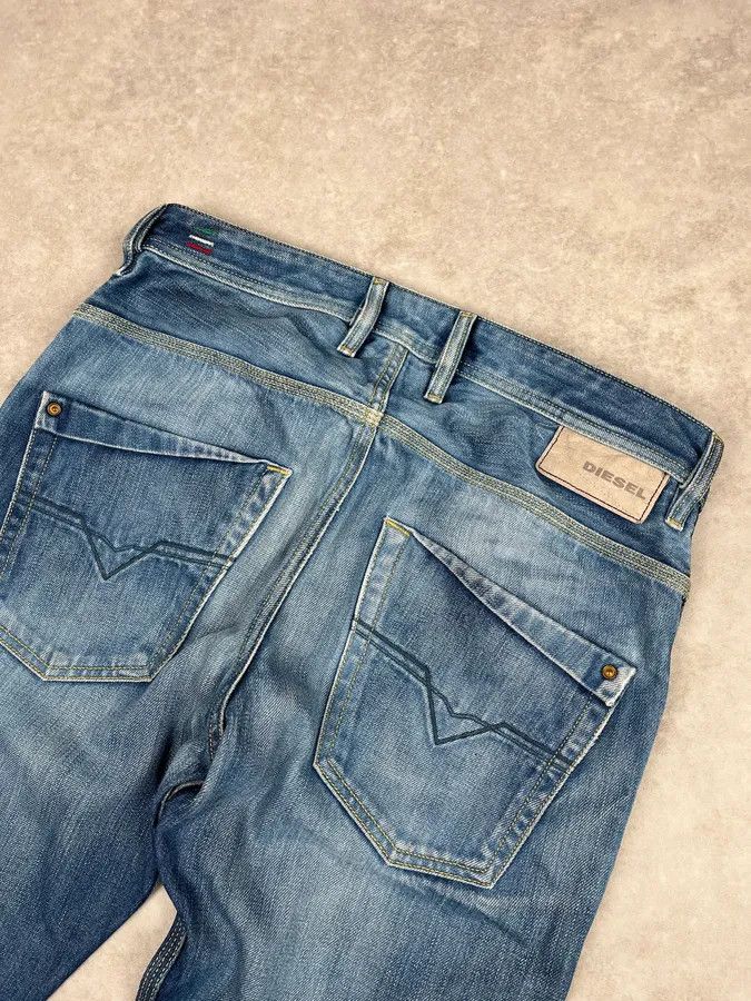 Diesel Diesel Blue Faded Denim Jeans Size US 32 / EU 48 - 8 Thumbnail