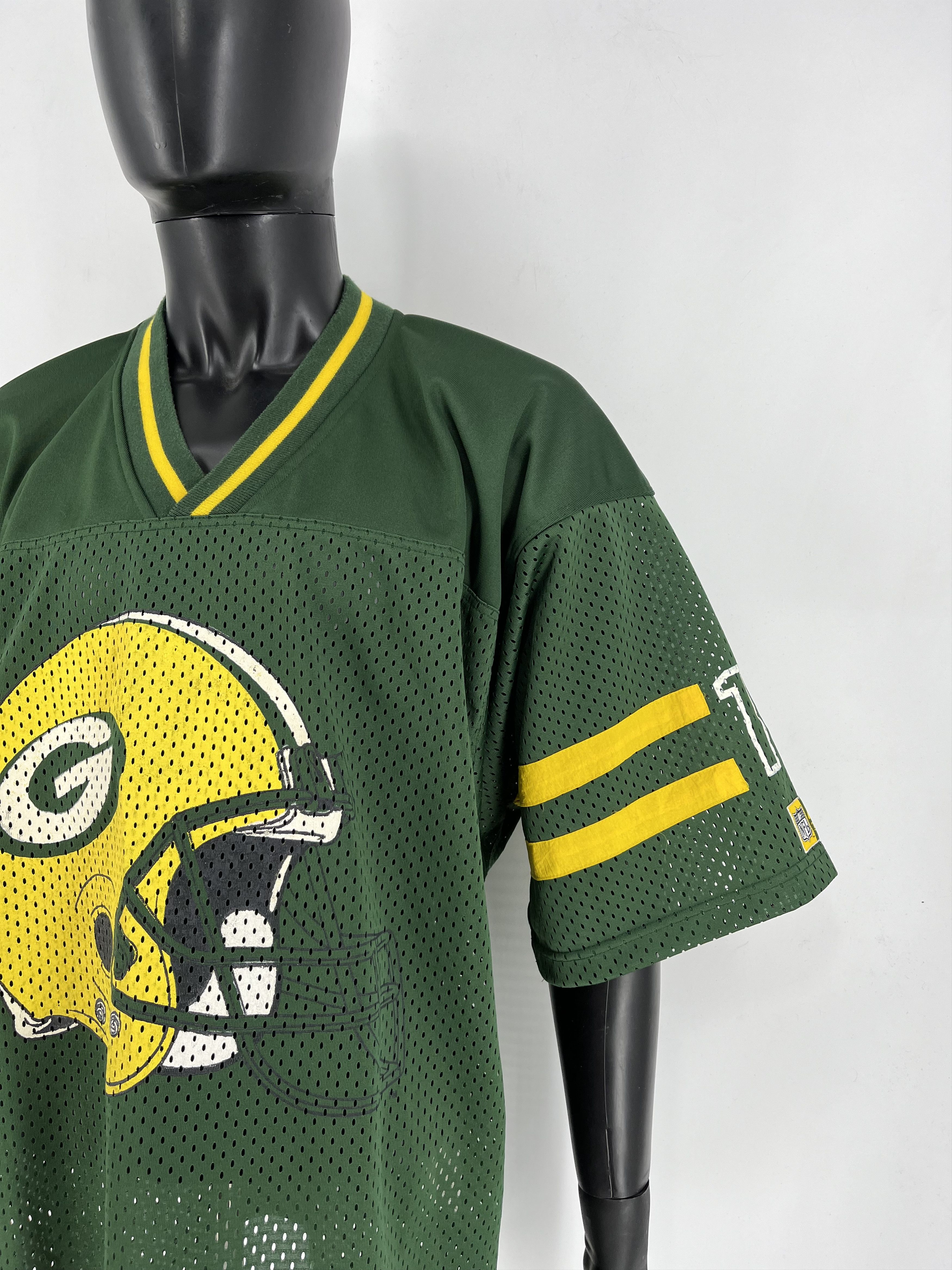 NFL 1991's GREEN BAY PACKERS CAMPRI TEAMLINE JERSEY L Size US L / EU 52-54 / 3 - 7 Thumbnail