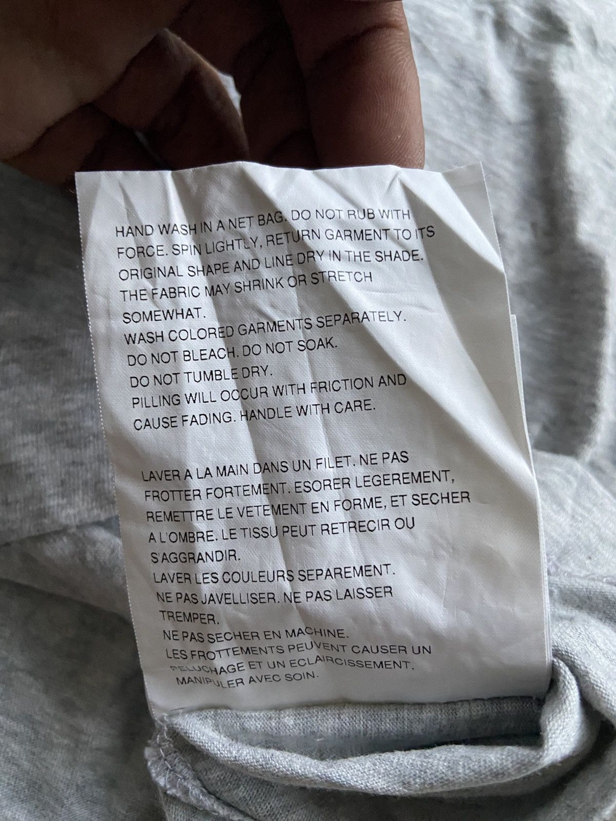 Comme des Garcons AD2002 Robe De Chambre Comme Des Garcons - Single Stitch Tee Size S / US 4 / IT 40 - 7 Thumbnail