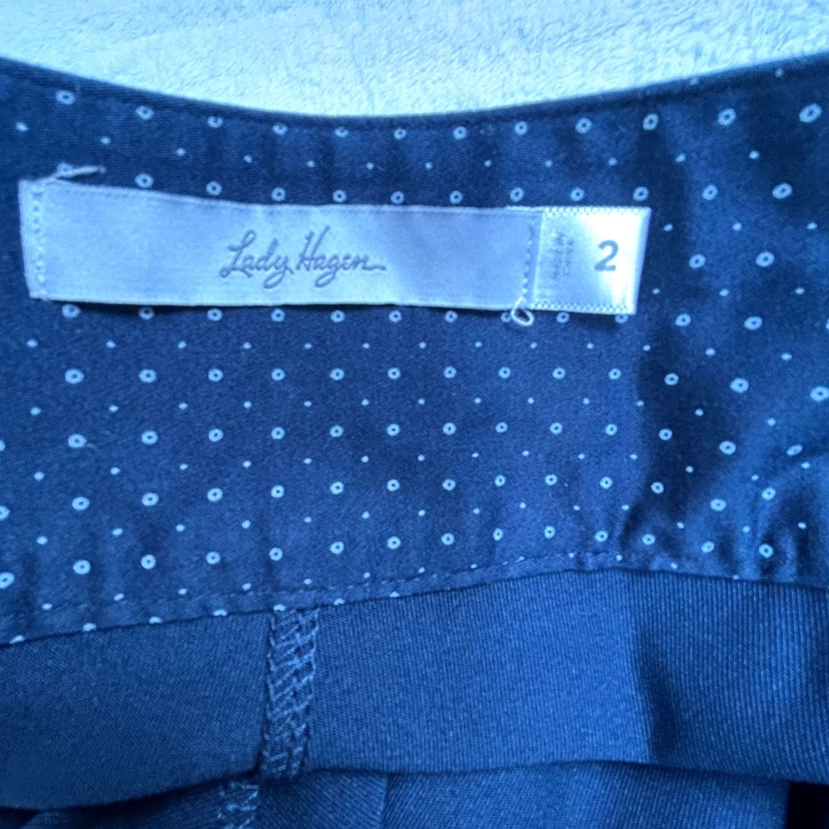 Vintage Lady Hagen Skort Skirt Women's Size 2 Tennis Golf Pocket Workout Running Navy Athletic Size 26" / US 2 / IT 38 - 4 Thumbnail