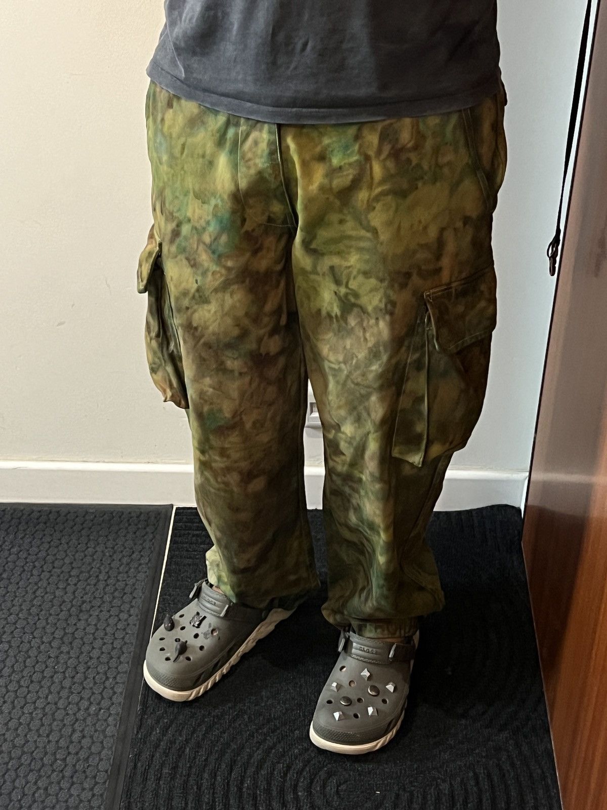 Polo Ralph Lauren ralph lauren tie dye cargo camo multipocket army pants Size US 33 - 15 Thumbnail