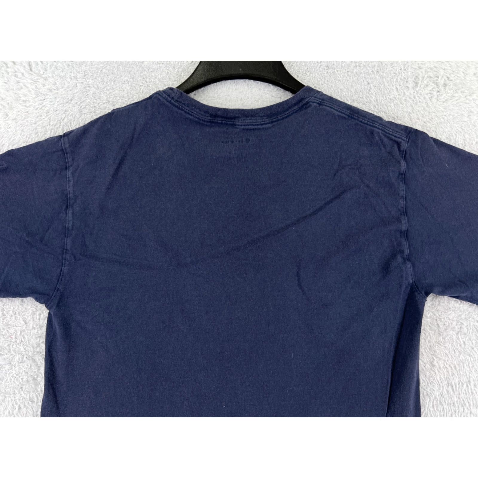 Champion Champion Logo T-Shirt Mens Medium Blue Short Sleeve Crew Neck 100% Cotton Athletic Retro Sports Size US M / EU 48-50 / 2 - 7 Thumbnail