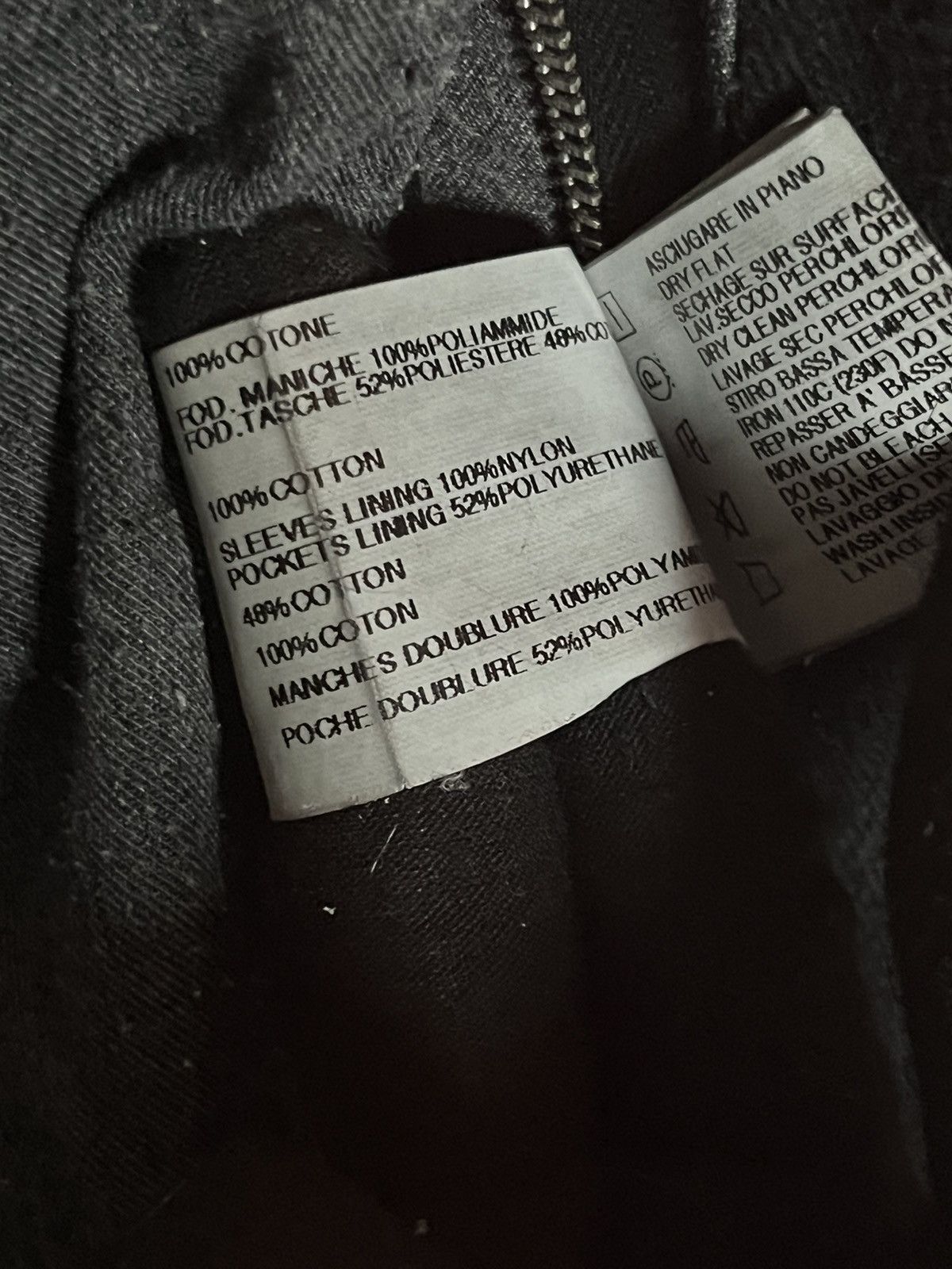 Rick Owens Rick Owens FW14 Slave Jacket (Cotton Sleeves) Size US M / EU 48-50 / 2 - 9 Thumbnail
