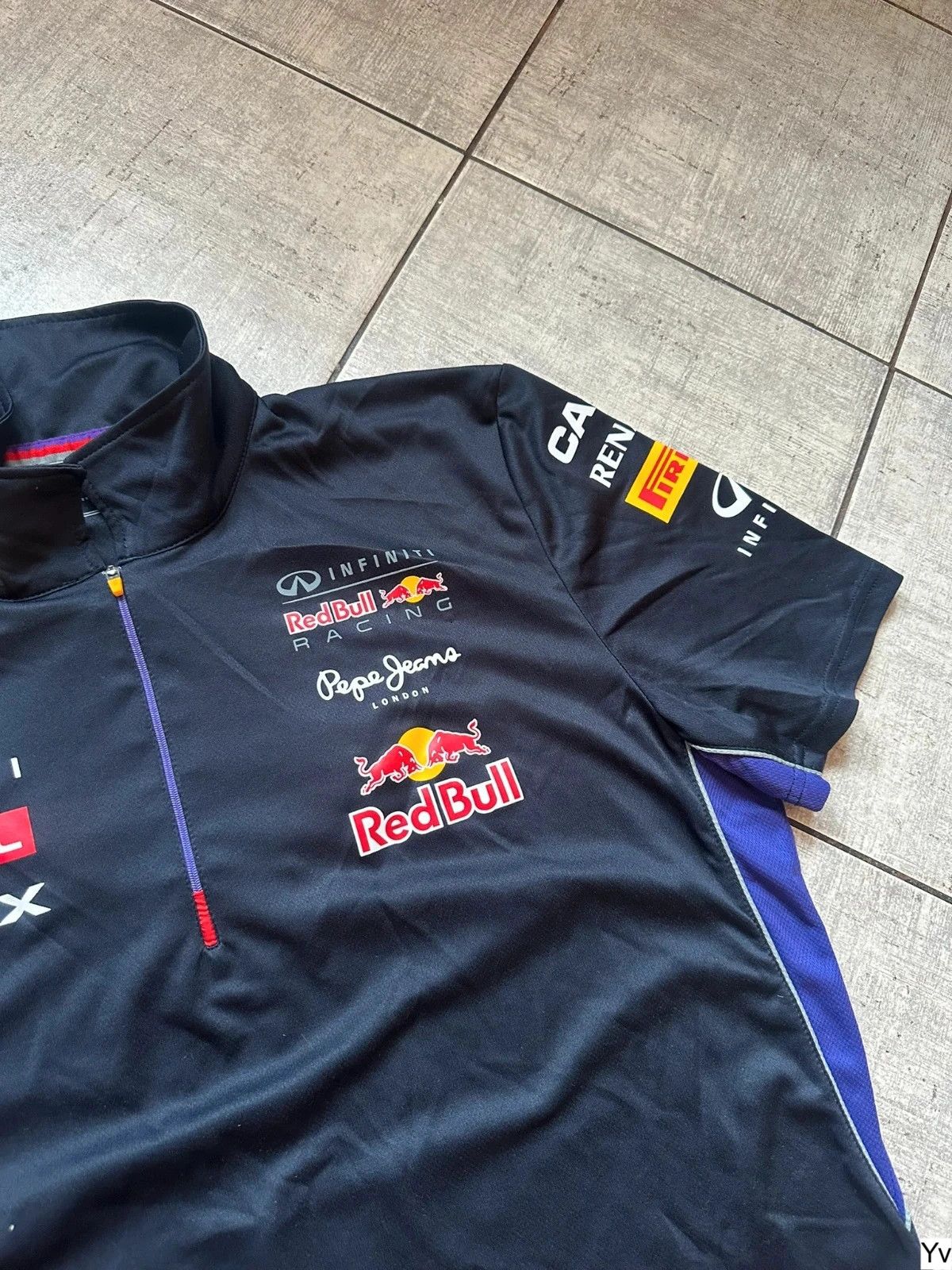 Red Bull Jersey F1 Red Bull Racing Pepe Jeans Polo Rare Cars Pirelli Size US XXL / EU 58 / 5 - 2 Thumbnail