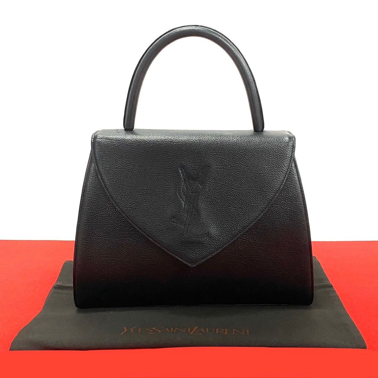 Yves Saint Laurent Handbag Black Leather