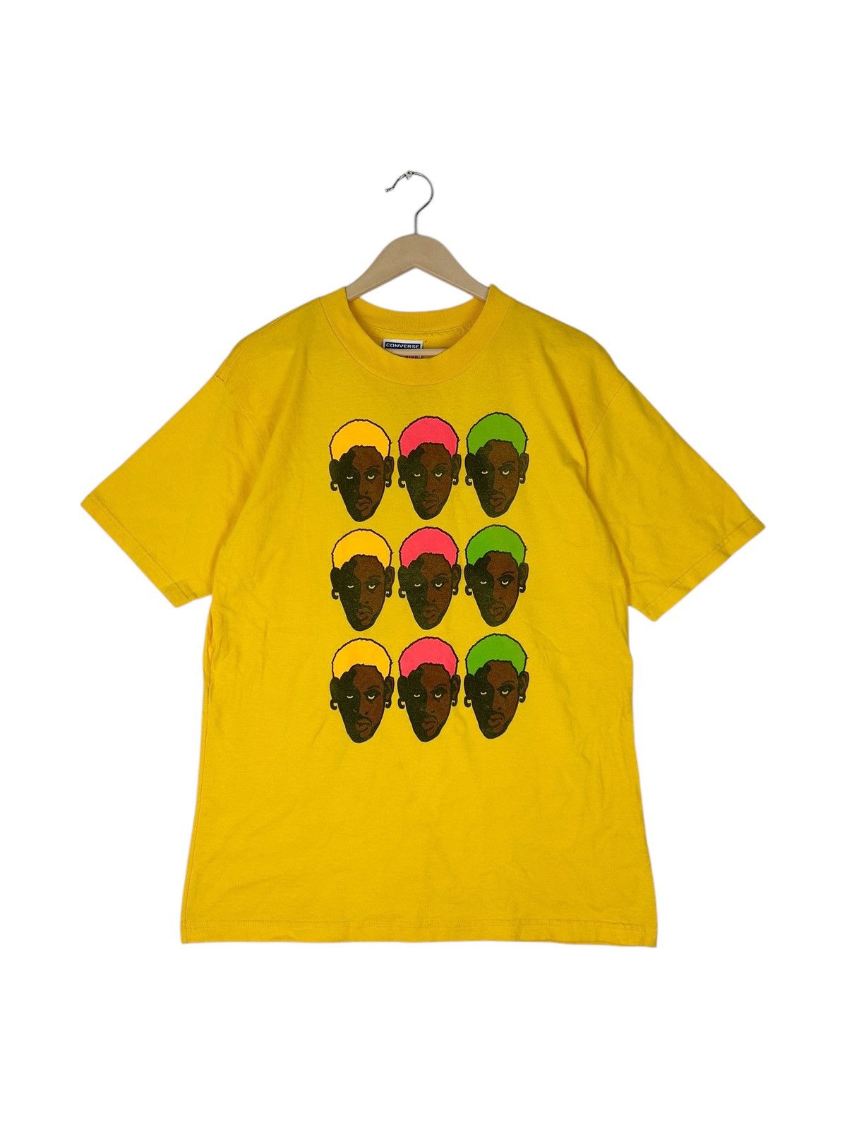 Vintage 90s Dennis Rodman Pop Art T-Shirt by Converse – NBA