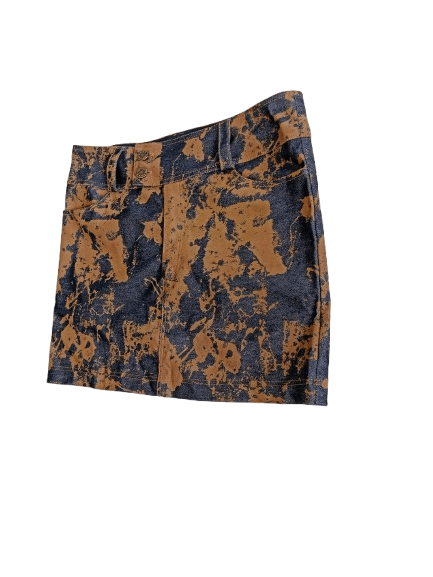 Japanese Brand Cinema Club Mini Skirts Tie Dye Style Japanese Brand Size 29" - 5 Thumbnail