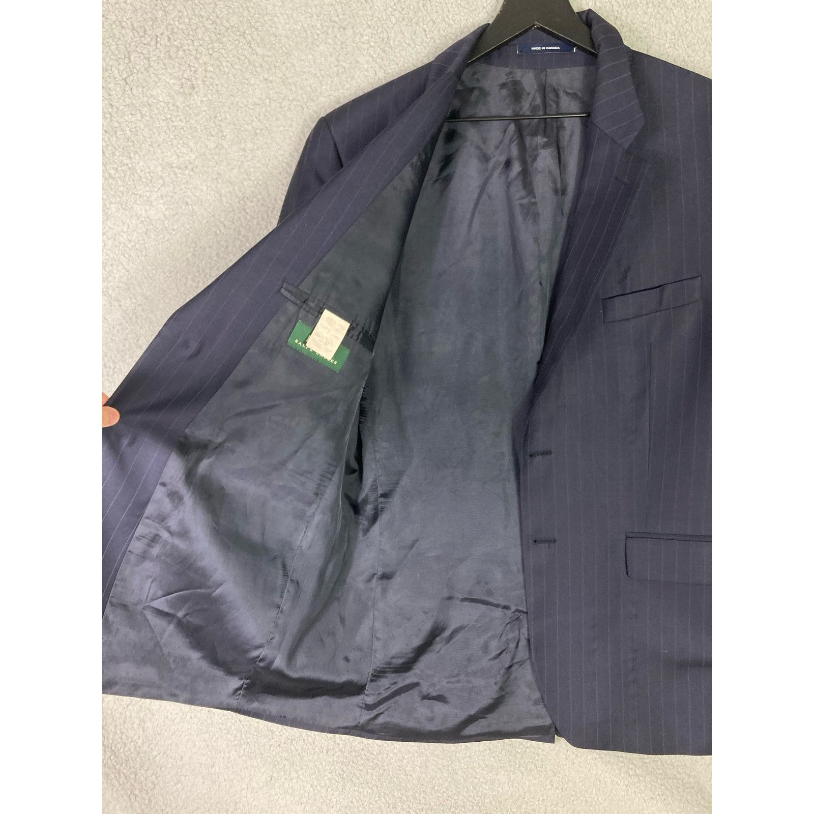 Lauren Ralph Lauren Lauren Ralph Lauren Women's Navy Blue Blazer Jacket 42R Size M / US 6-8 / IT 42-44 - 17 Thumbnail
