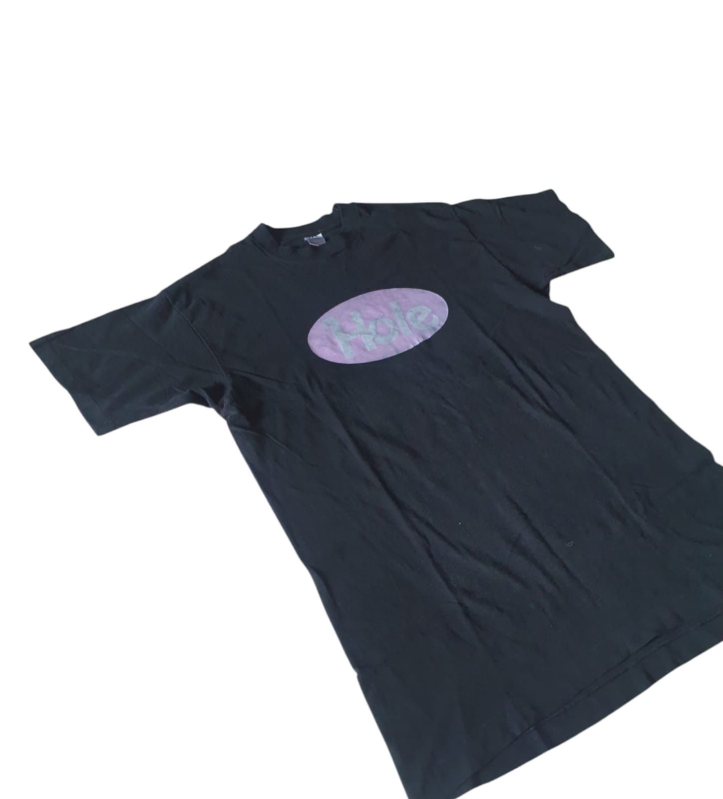 Band Tees Vtg Hole 90s Black Tees Size US XL / EU 56 / 4 - 4 Thumbnail