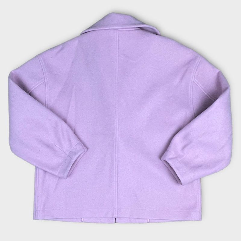 Nordstrom Aves Les Filles | Lavender Pink Coat | Size Large Size L / US 10 / IT 46 - 8 Thumbnail