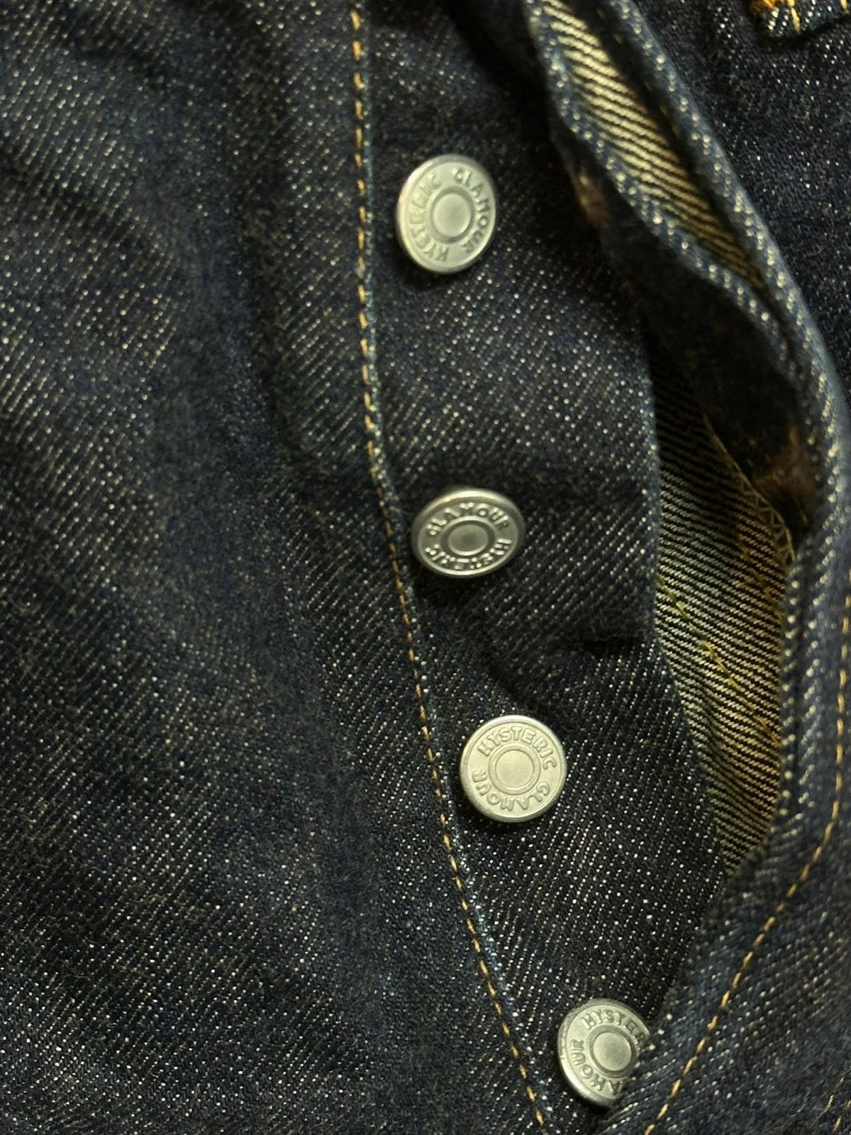 Hysteric Glamour vintage hysteric glamour dark wash selvedge denim jeans. Size US 30 / EU 46 - 10 Thumbnail
