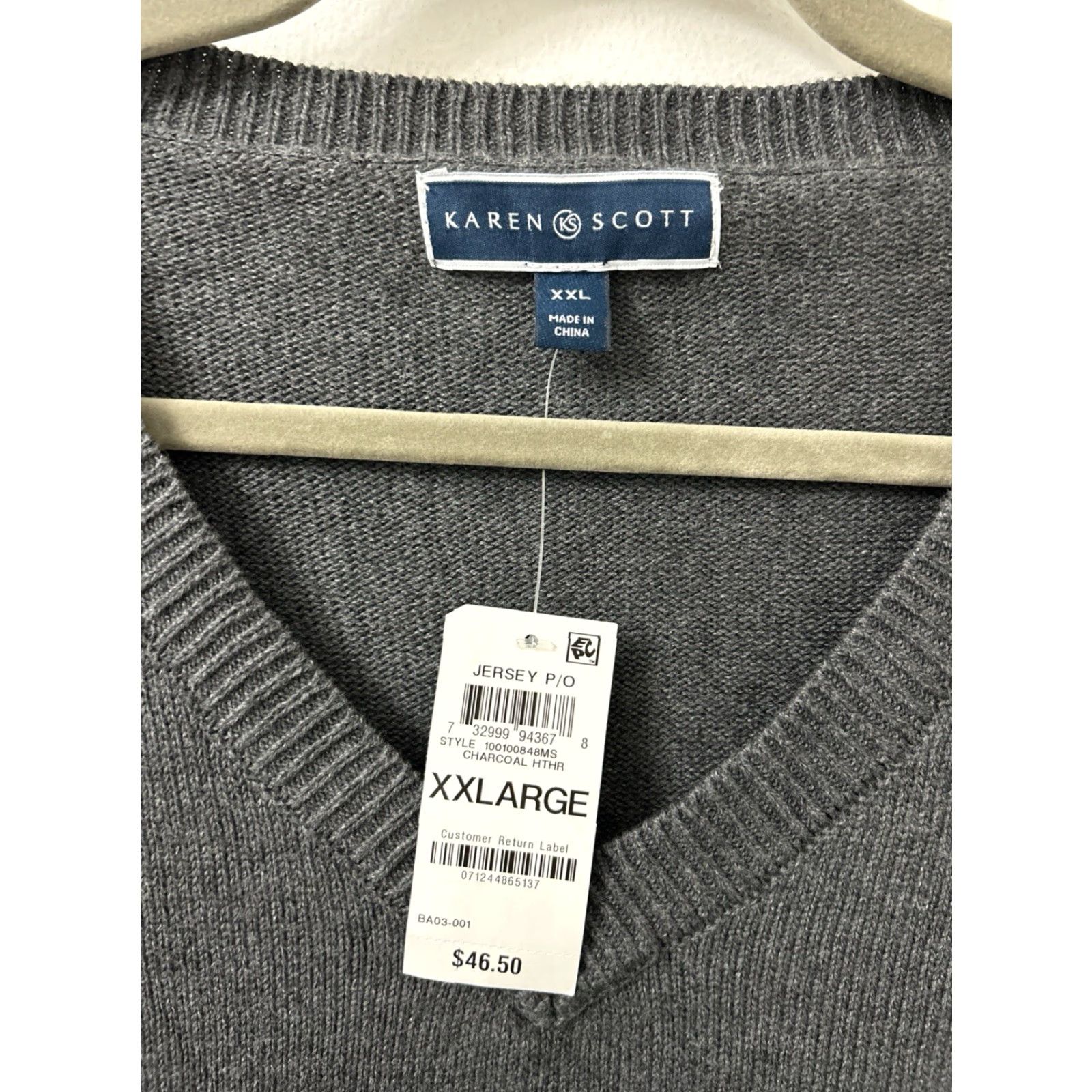 Vintage VINTAGE Karen Scott Sweatery? Size XXL / US 16-18 / IT 52-54 - 5 Thumbnail