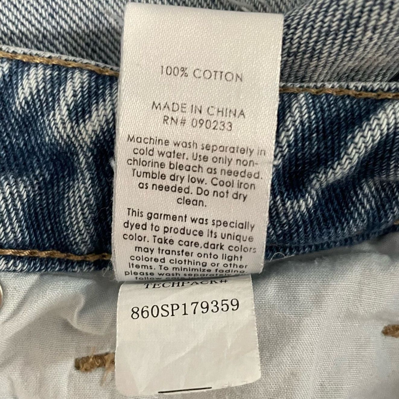 Pacsun PacSun Mom Jeans 26 Womens Button Fly Distressed Casual Size 27" / US 4 / IT 40 - 8 Thumbnail