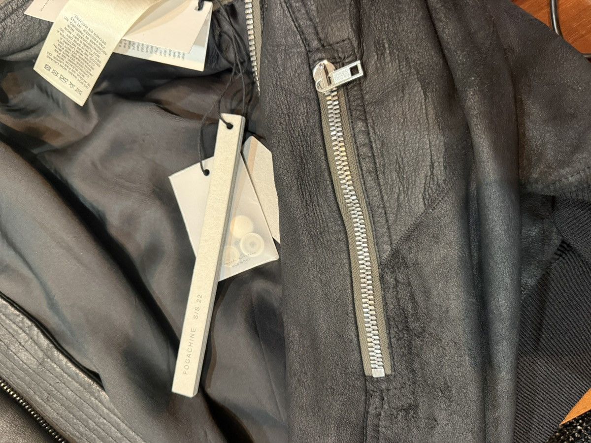 Rick Owens Rick Owens Leather Flight Jack Size US L / EU 52-54 / 3 - 8 Thumbnail